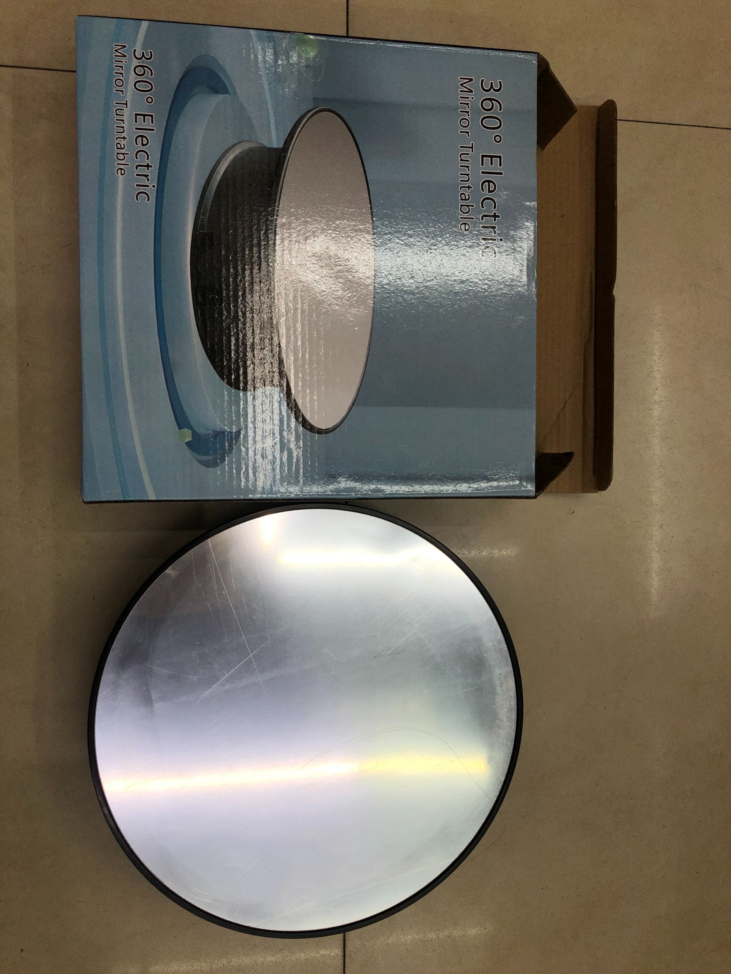 Rotating display stand, small display stand