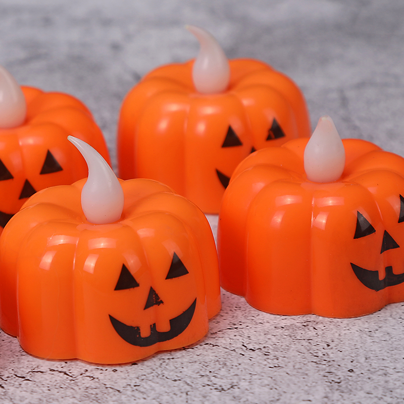 Halloween and Ghost Festival Pumpkin lanterns, pumpkin candle lanterns, night lights, decorative props, night lights Specification image