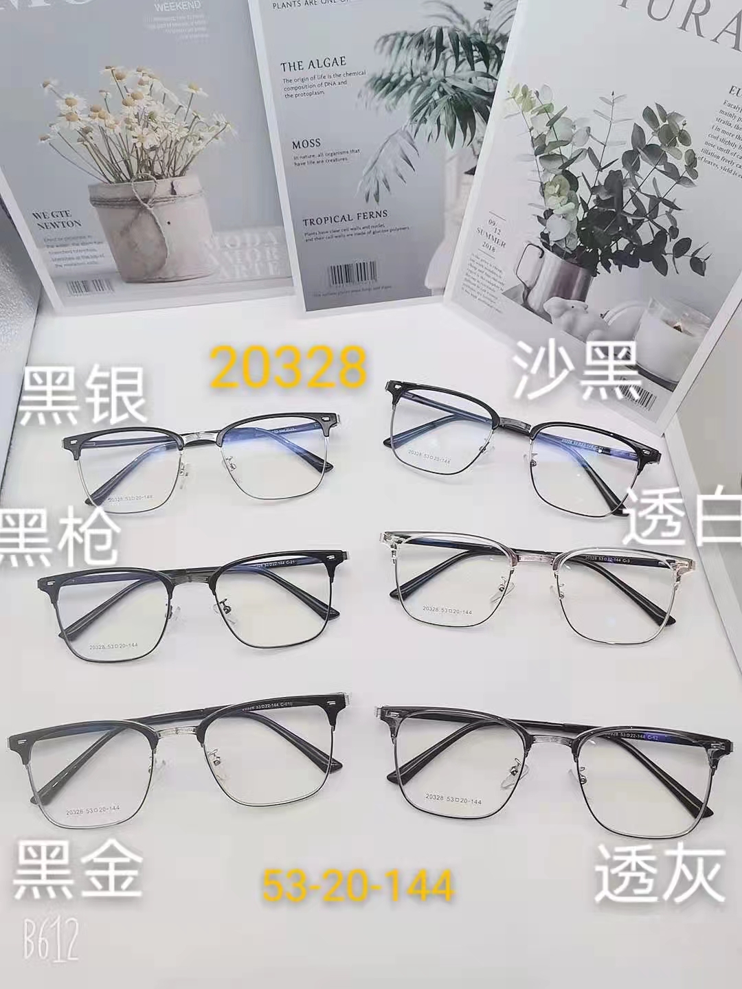 Fashionable, new optical frame A
