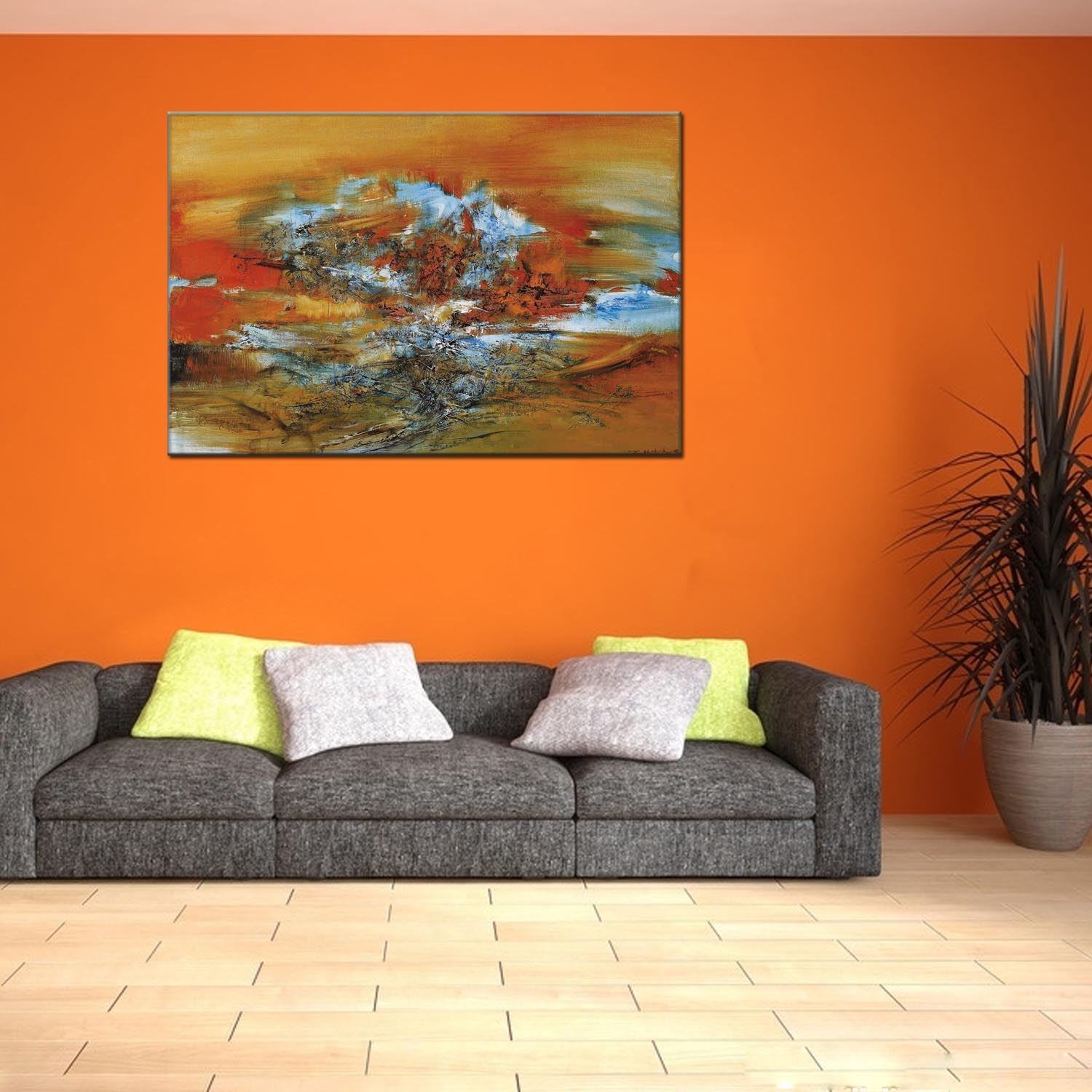 Factory direct sales of oil paintings for living rooms and bedrooms, hotels and guesthouses, abstract landscape decorative paintings, various styles of oil paintings, abstract modern style decorative paintings. Customization of all kinds of oil paintings is available, as well as customized specifications of tripteries, hand-painted three-dimensional paintings. 212 details Picture