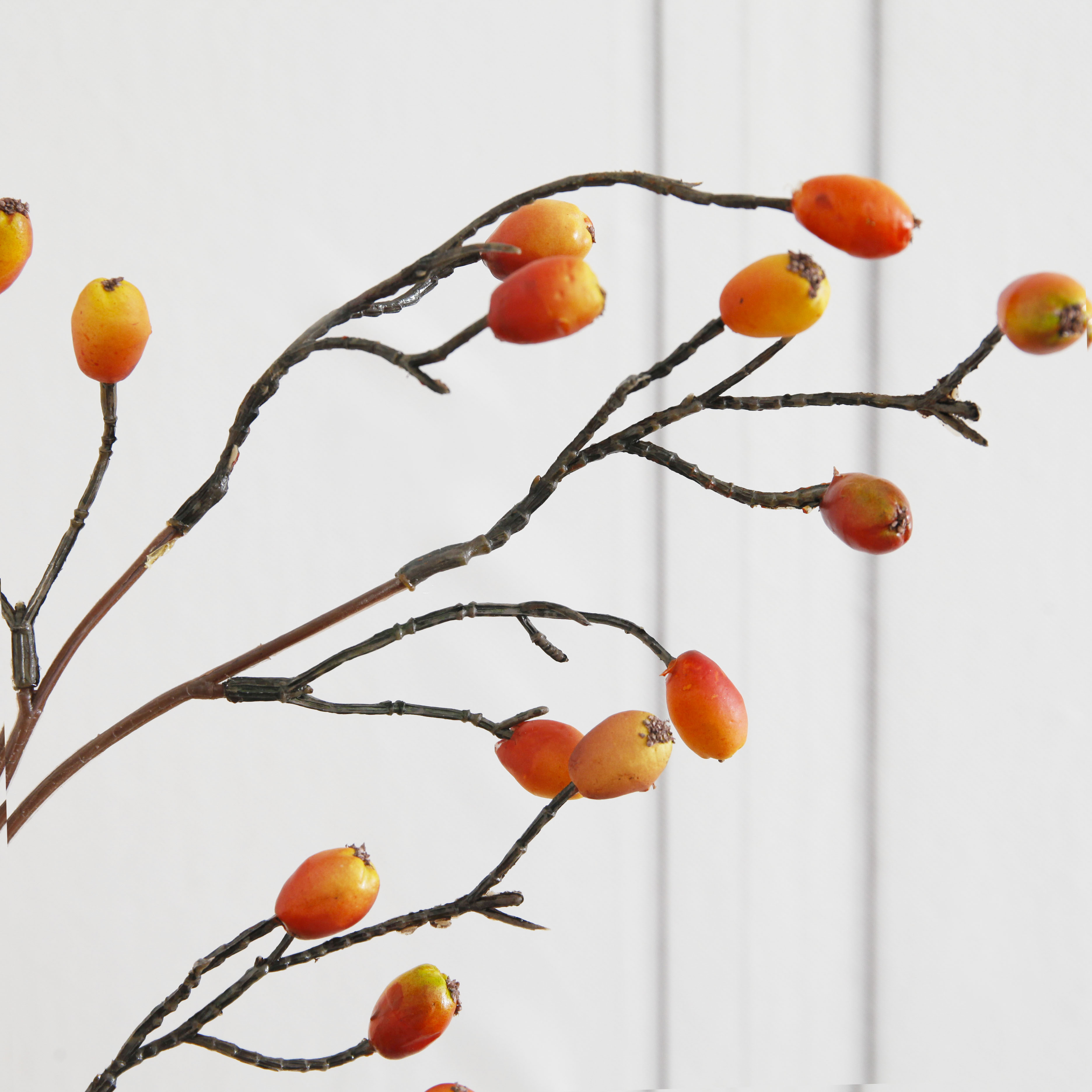 Yiwu's high-quality artificial flowers, 2-pronged pistachios, creative and fashionable new home scene decoration, garden home decoration, Chinese-style decoration, artificial fruits, artificial plants Item Picture