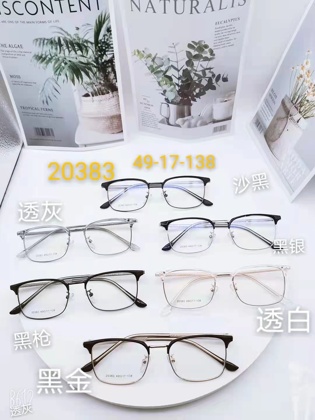 Fashionable metal optical frame