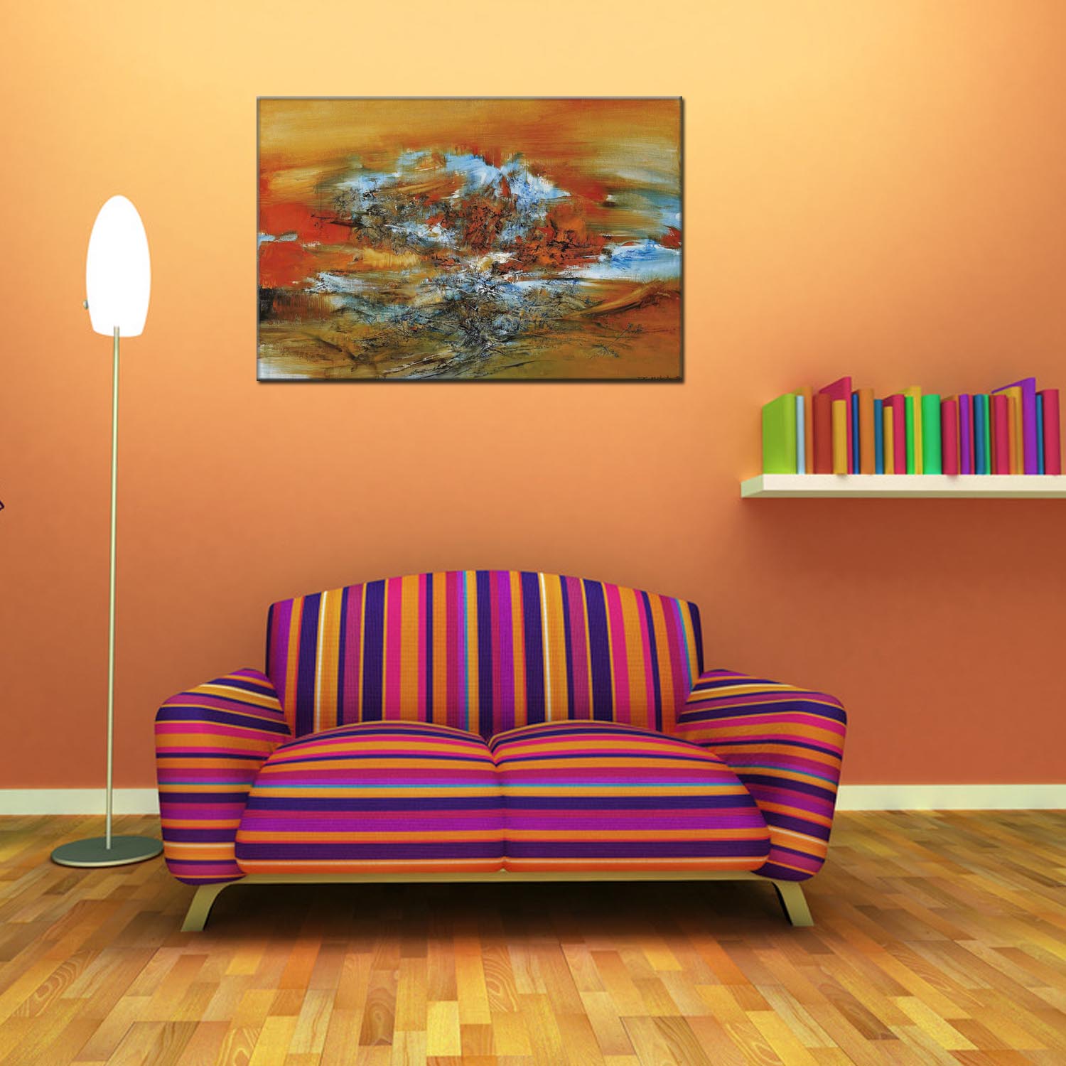 Factory direct sales of oil paintings for living rooms and bedrooms, hotels and guesthouses, abstract landscape decorative paintings, various styles of oil paintings, abstract modern style decorative paintings. Customization of all kinds of oil paintings is available, as well as customized specifications of tripteries, hand-painted three-dimensional paintings. 212 Specification image