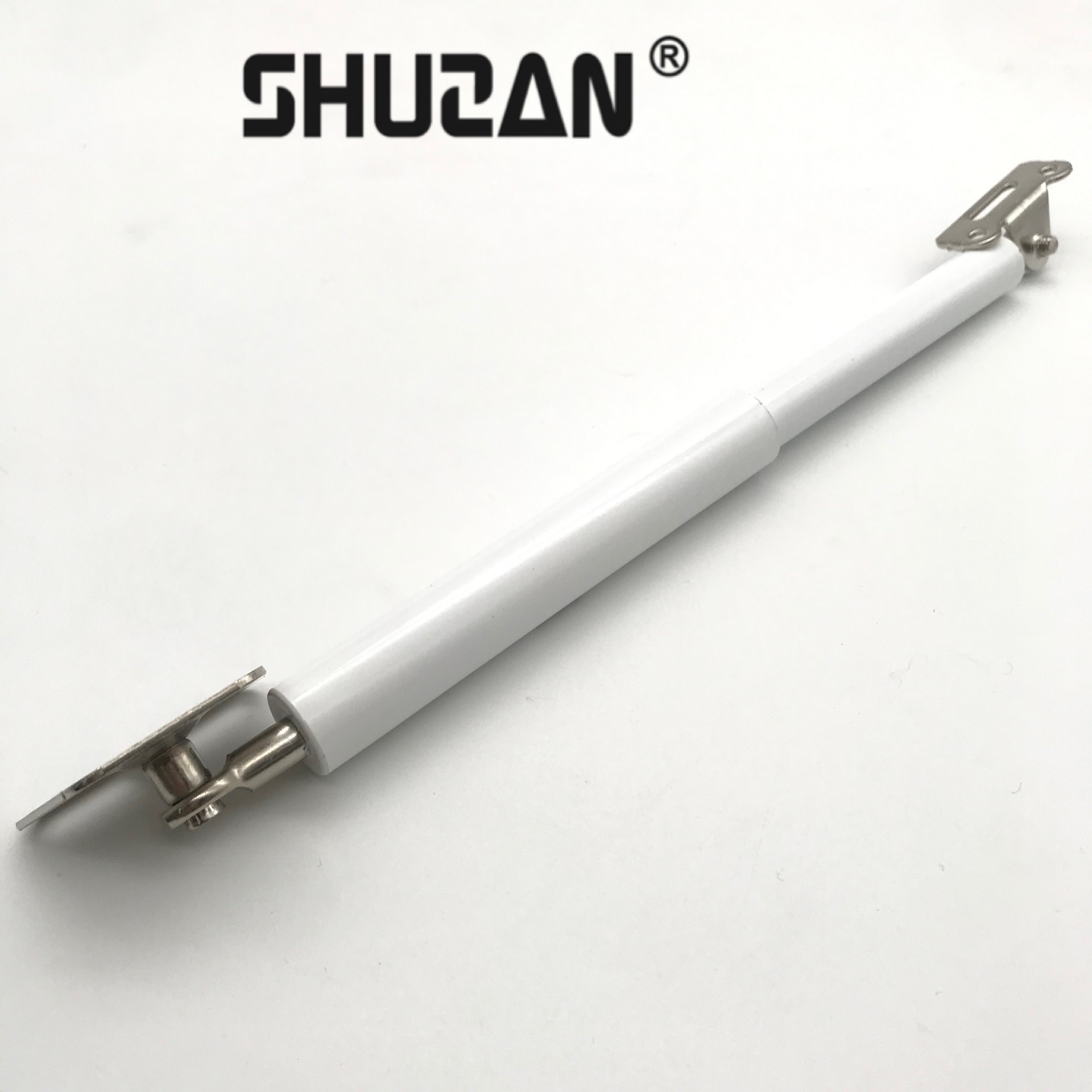 Shuzan Kitchen cabinet upward-flipping pneumatic support rod, aluminum frame door hydraulic rod, furniture telescopic heavy-duty air support hardware accessories XJ123, other general hardware accessories 003 details Picture