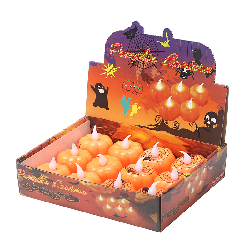 Halloween and Ghost Festival Pumpkin lanterns, pumpkin candle lanterns, night lights, decorative props, night lights Item Picture