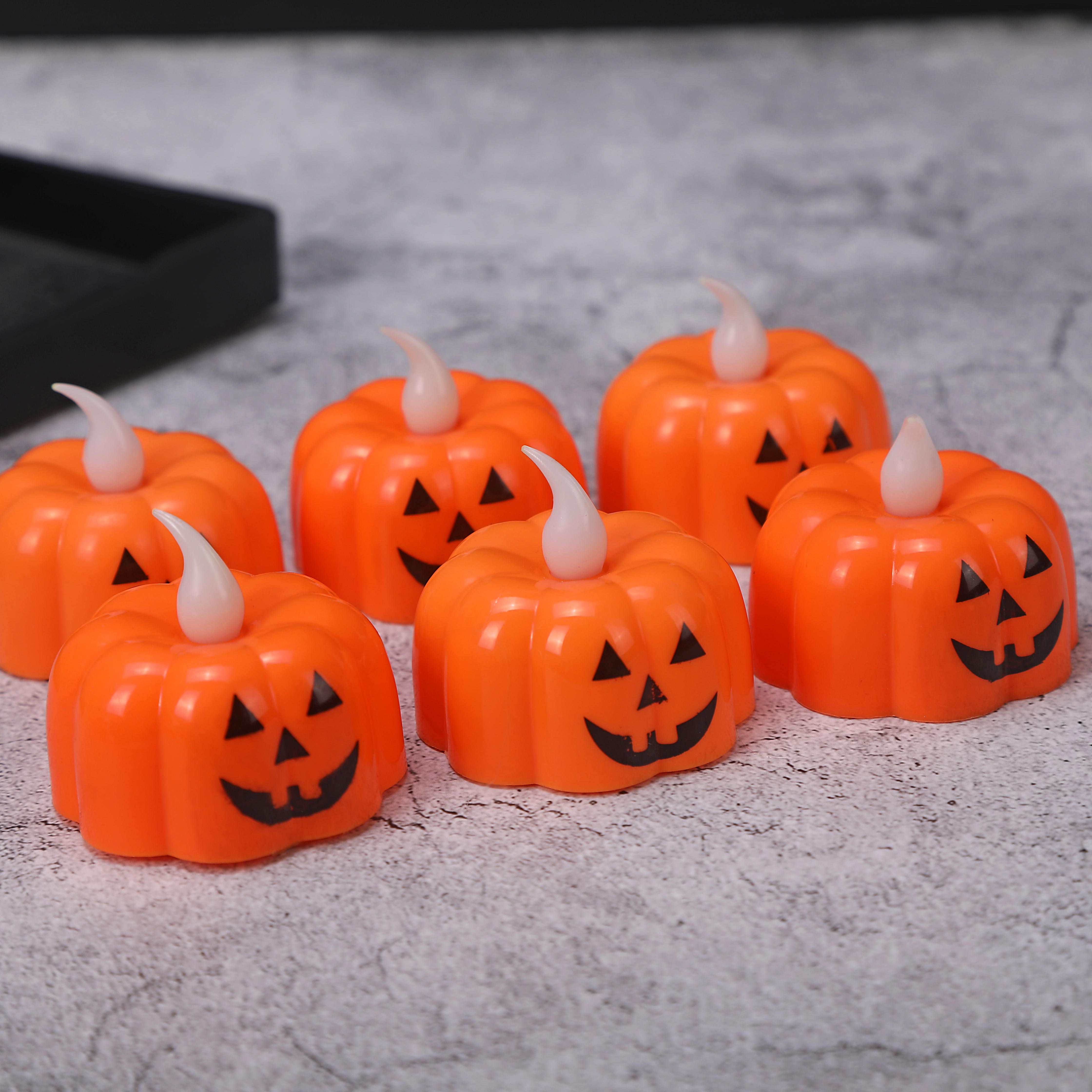 Halloween and Ghost Festival Pumpkin lanterns, pumpkin candle lanterns, night lights, decorative props, night lights Application Scenario
