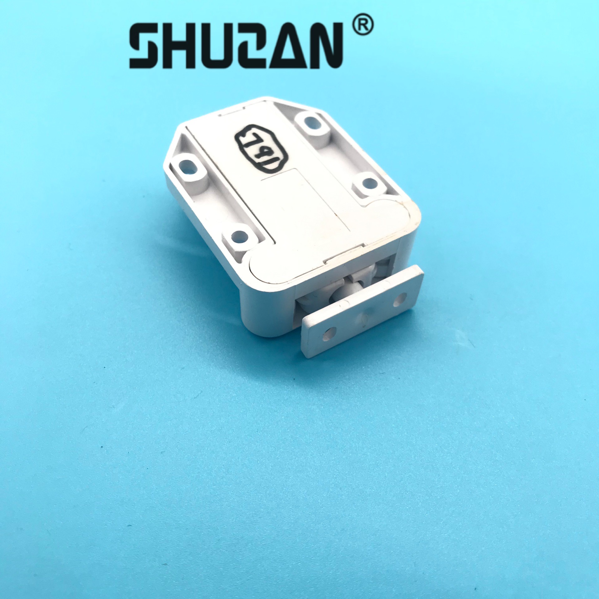 Shuzan Beetle self-locking door suction Fire cabinet door rebound Ball hardware accessories Bedroom anti-soil hanging door handle, special for Yemen Specification image