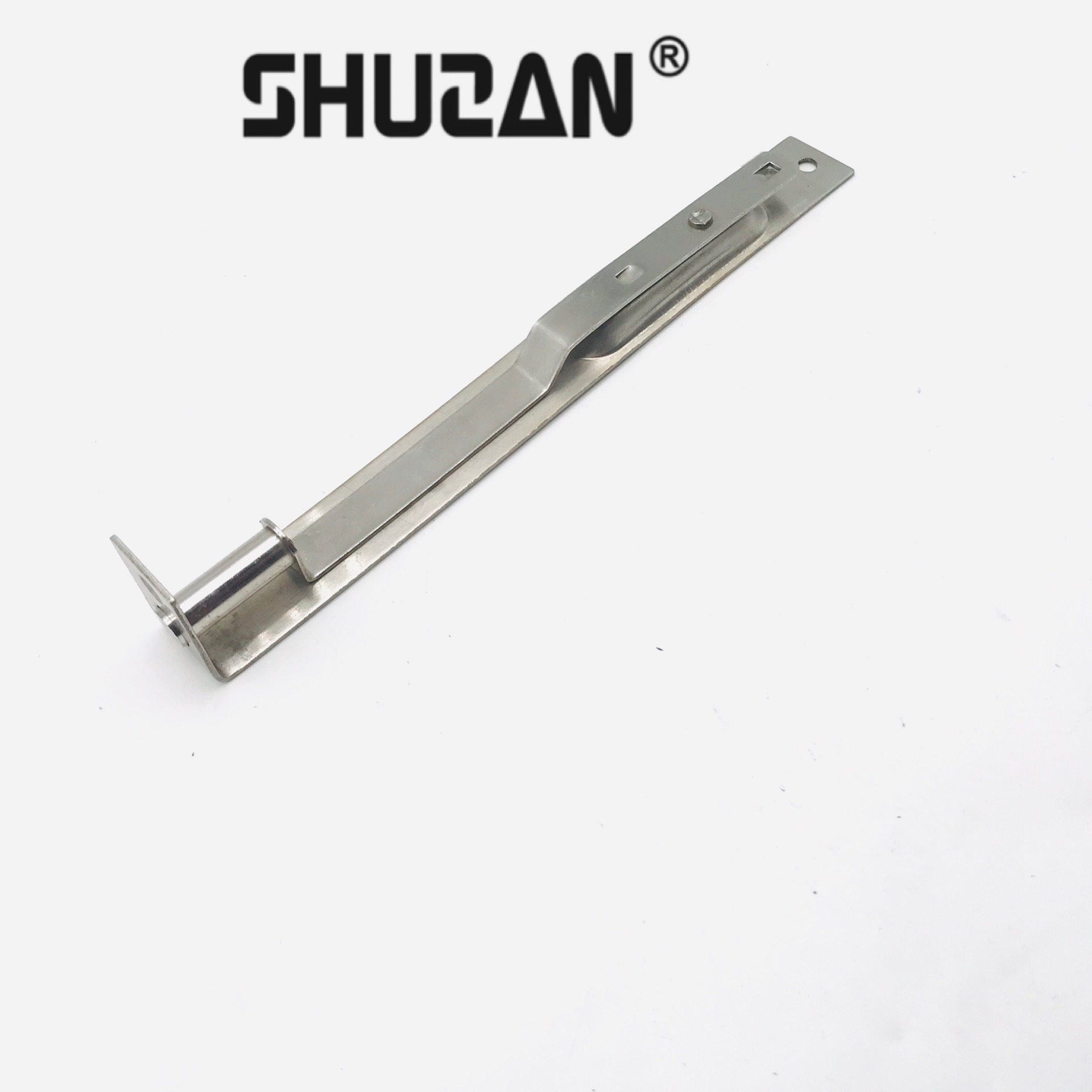 Shuzan high-quality brand stainless steel concealed latch top and bottom 4/6/8-inch concealed concealed door bolt other locks are safe and durable