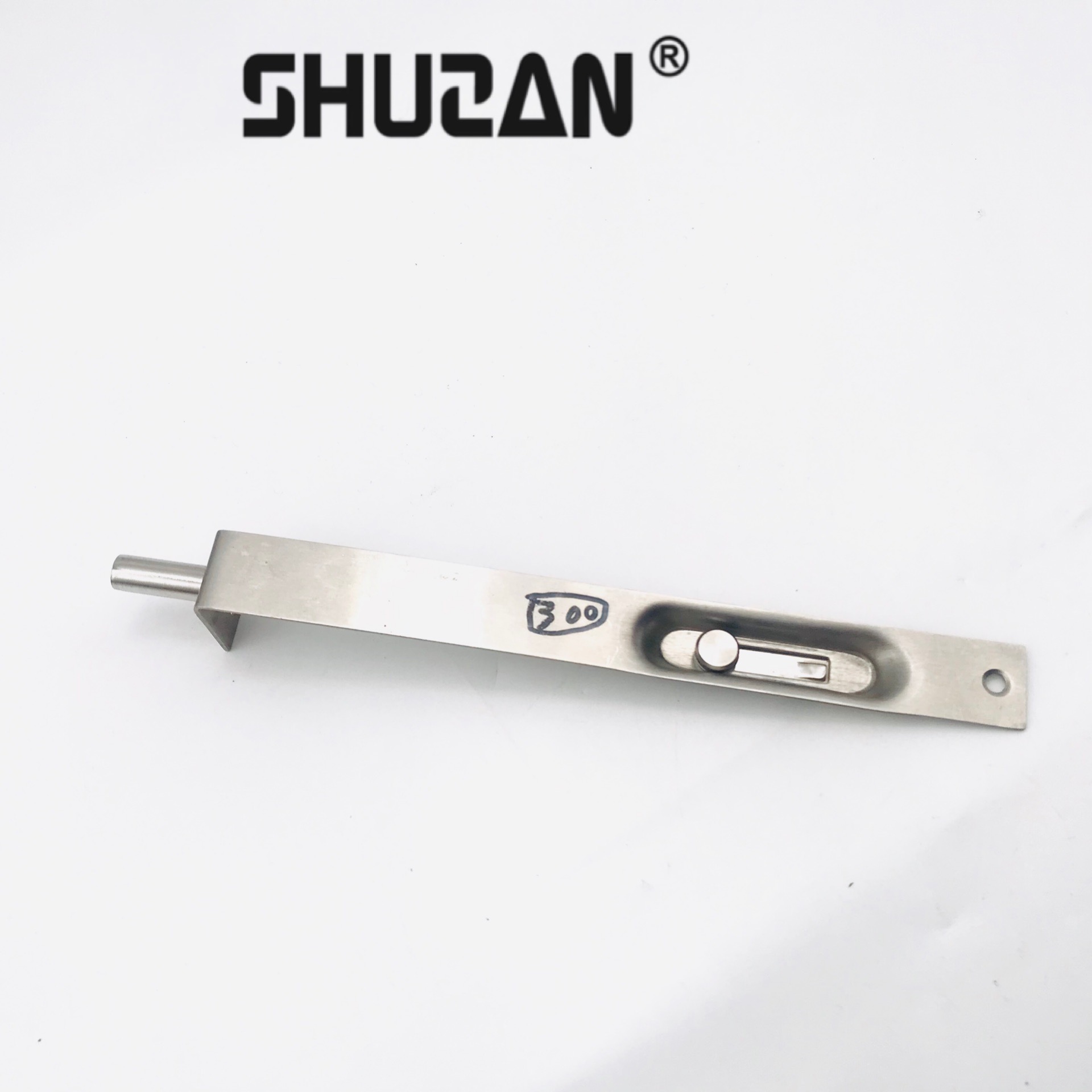 Shuzan high-quality brand stainless steel concealed latch top and bottom 4/6/8-inch concealed concealed door bolt other locks are safe and durable Item Picture