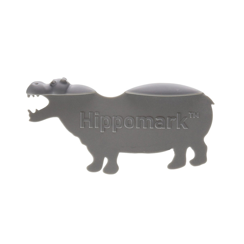 Creative hippopotamus bookmarks, student reading novels, book page clips, fun animal labels, sticky notes, exquisite packaging in three colors Application Scenario
