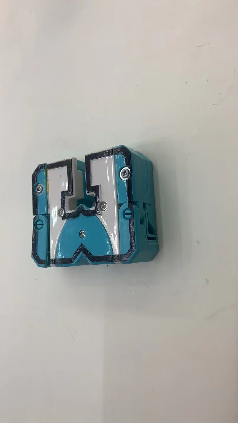 46玩具数字变形公仔手办玩具玩偶蓝色小摆件玩具