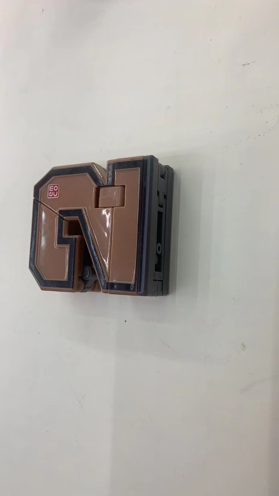 46玩具数字变形公仔手办玩具玩偶棕色小摆件玩具