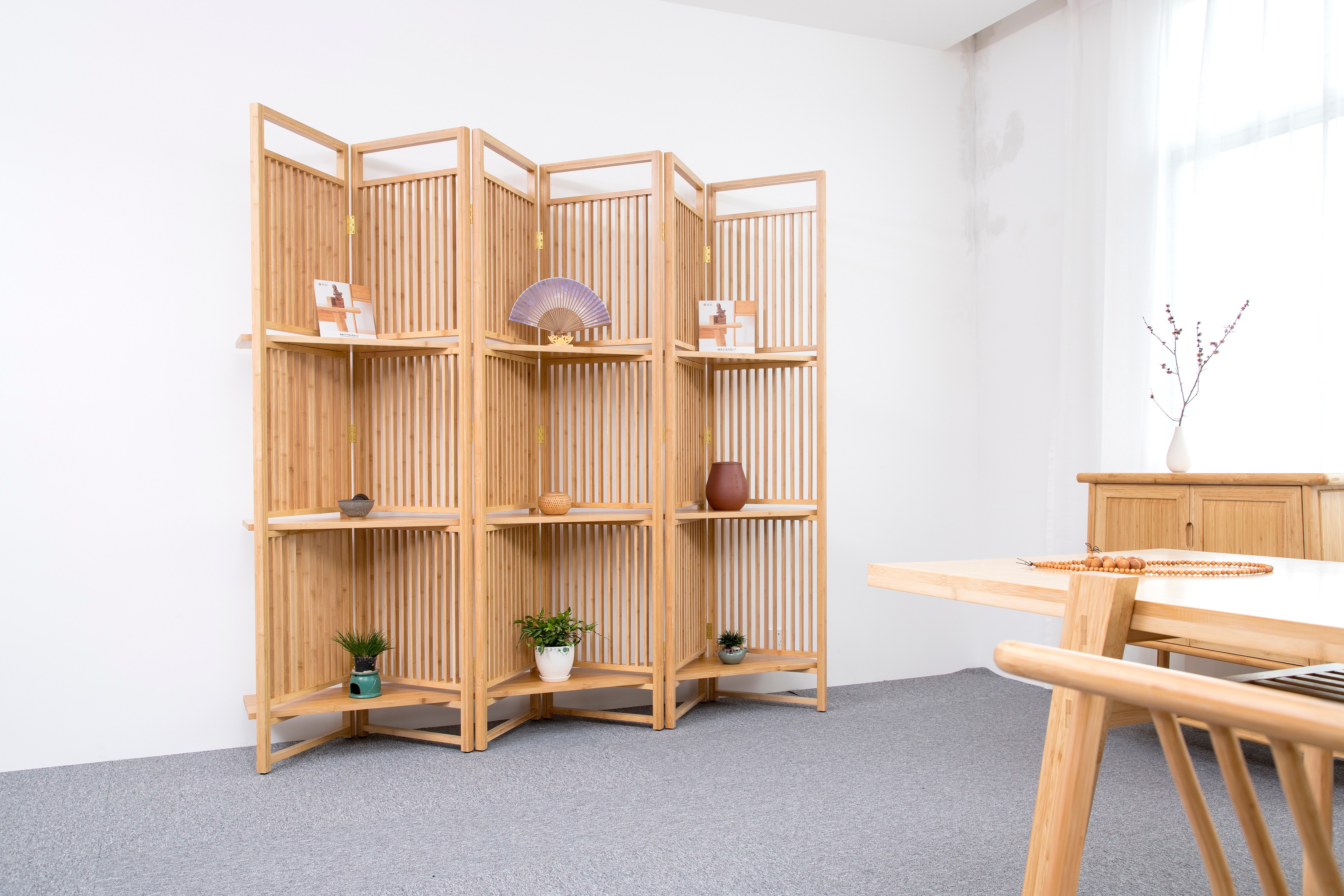 竹家具/屏风产品图