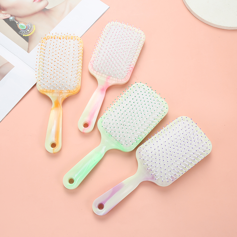 New fashionable Japanese and Korean popular beauty comb, hair comb, airbag comb, massage comb, candy two-color rendering 03 Item Picture