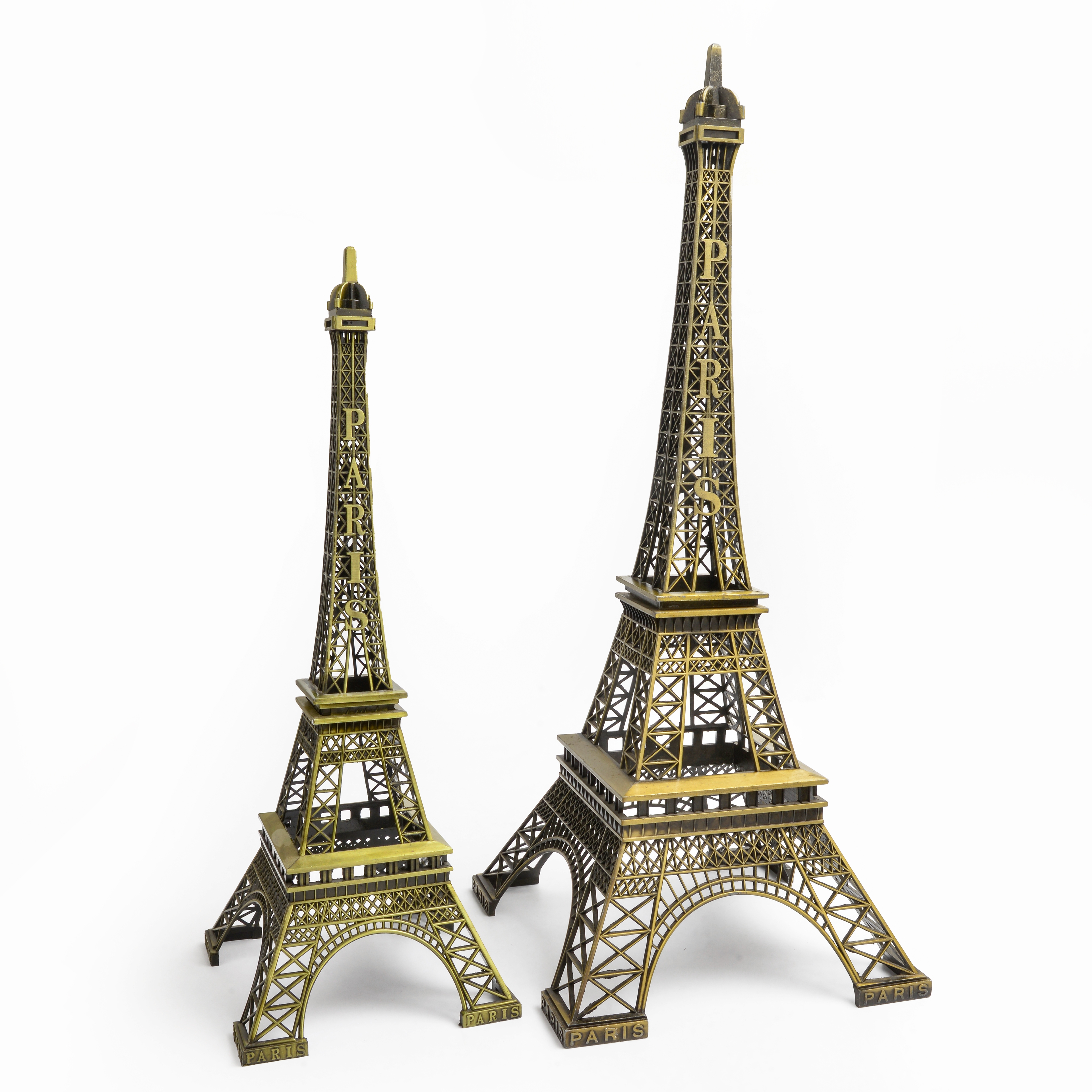 Paris Eiffel Tower figurine model, creative birthday gift furniture, living room small handicrafts, wine cabinet decoration details Picture