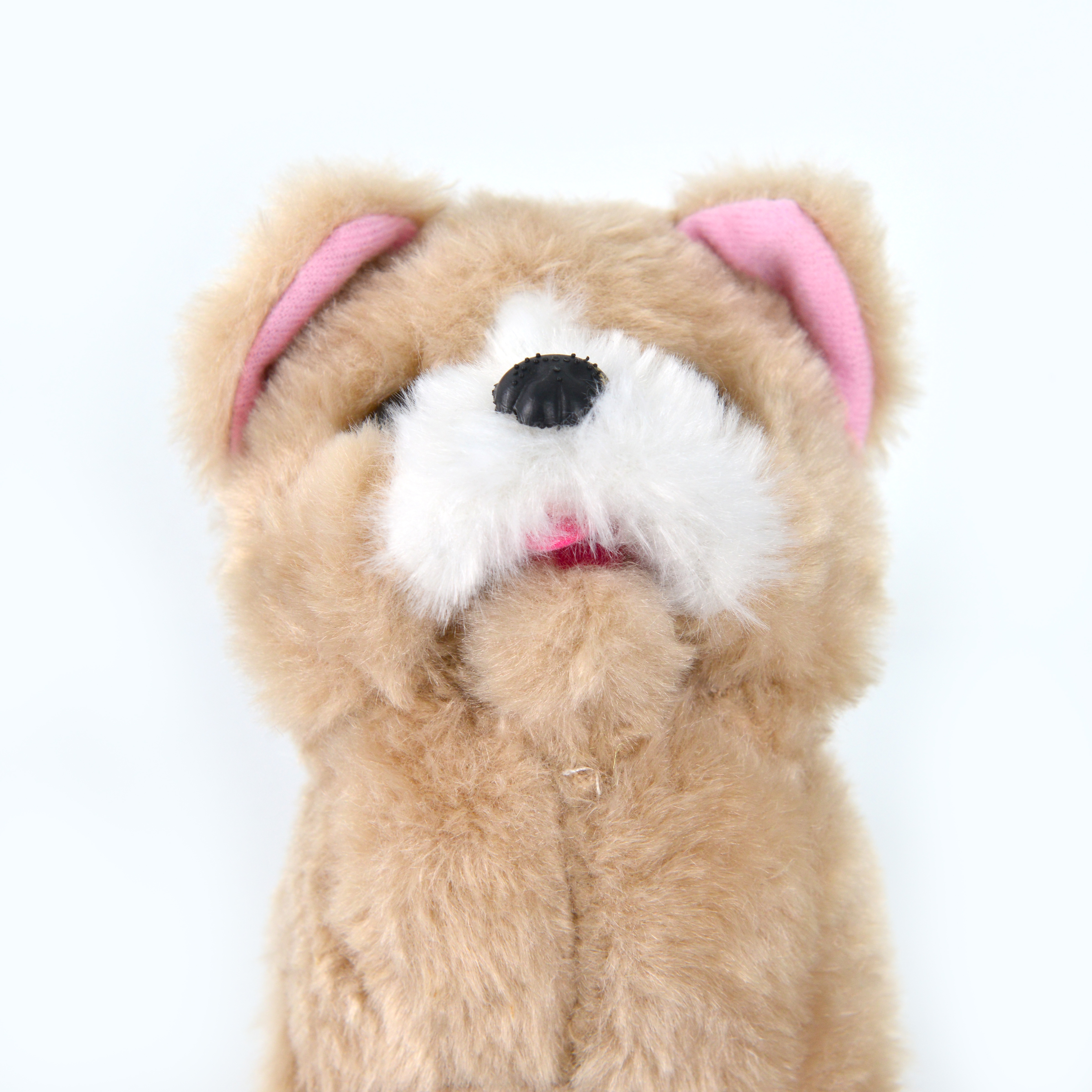 Simulated plush electric dogs can walk, bark, nod, shake their heads and wag their tails. Children's toys, wholesale of electric toys at street stalls Item Picture