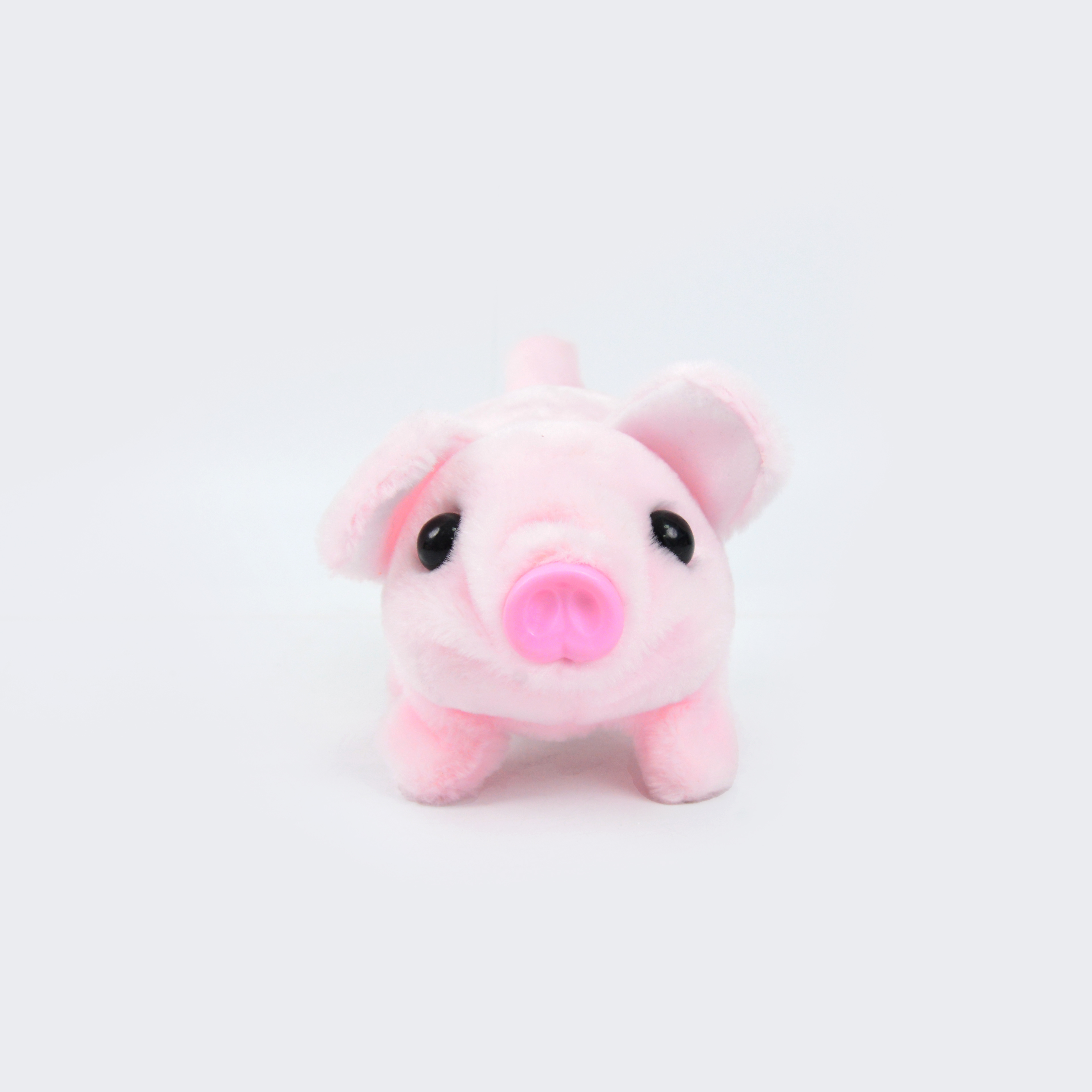 Simulated plush toy, pink piglet, electronic and electric pet piglet. The piglet can cry, move and walk. Amazon electric piglet factory direct sales undefined