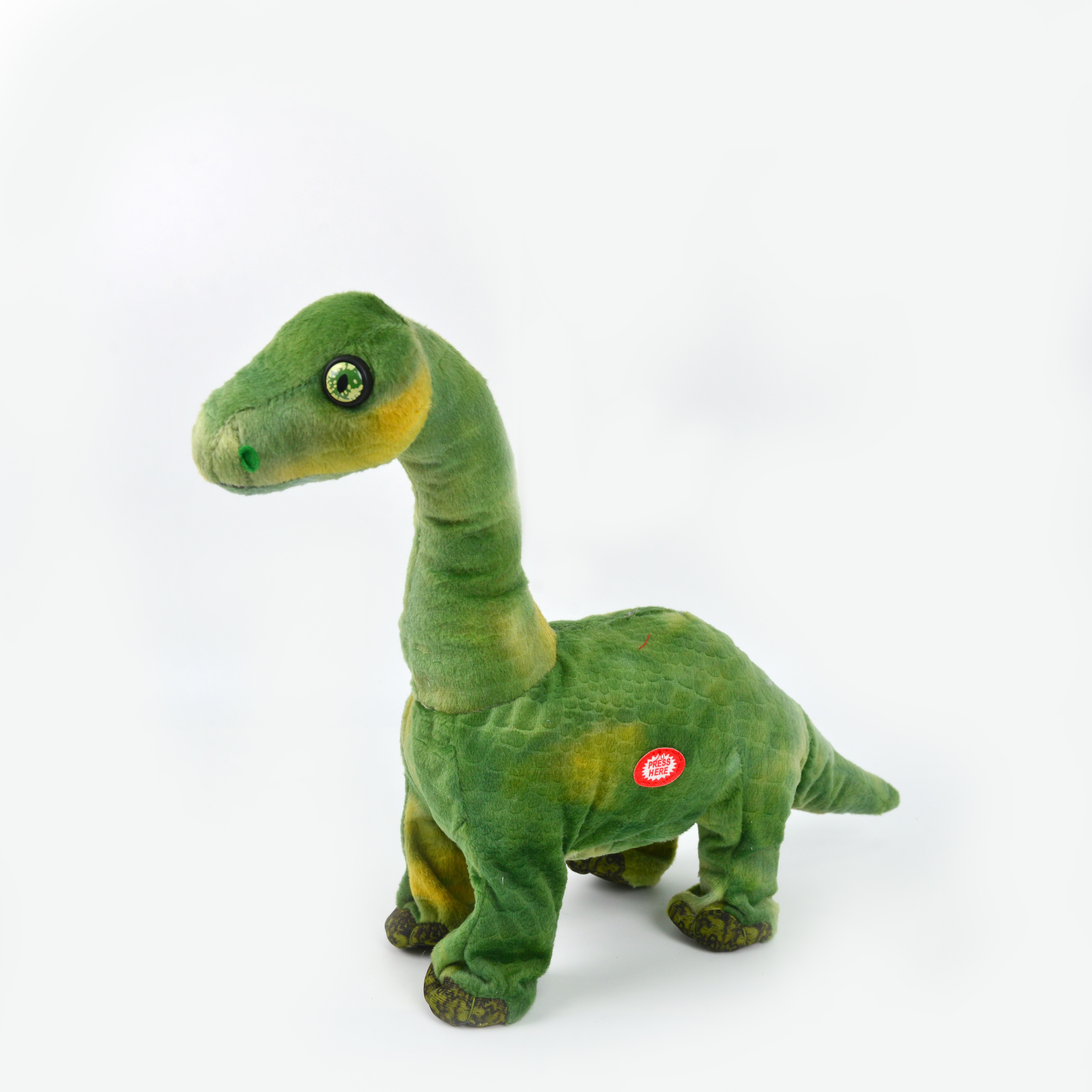 毛绒玩具恐龙动物音乐发声儿童电动公仔智能触控可爱玩偶 批发