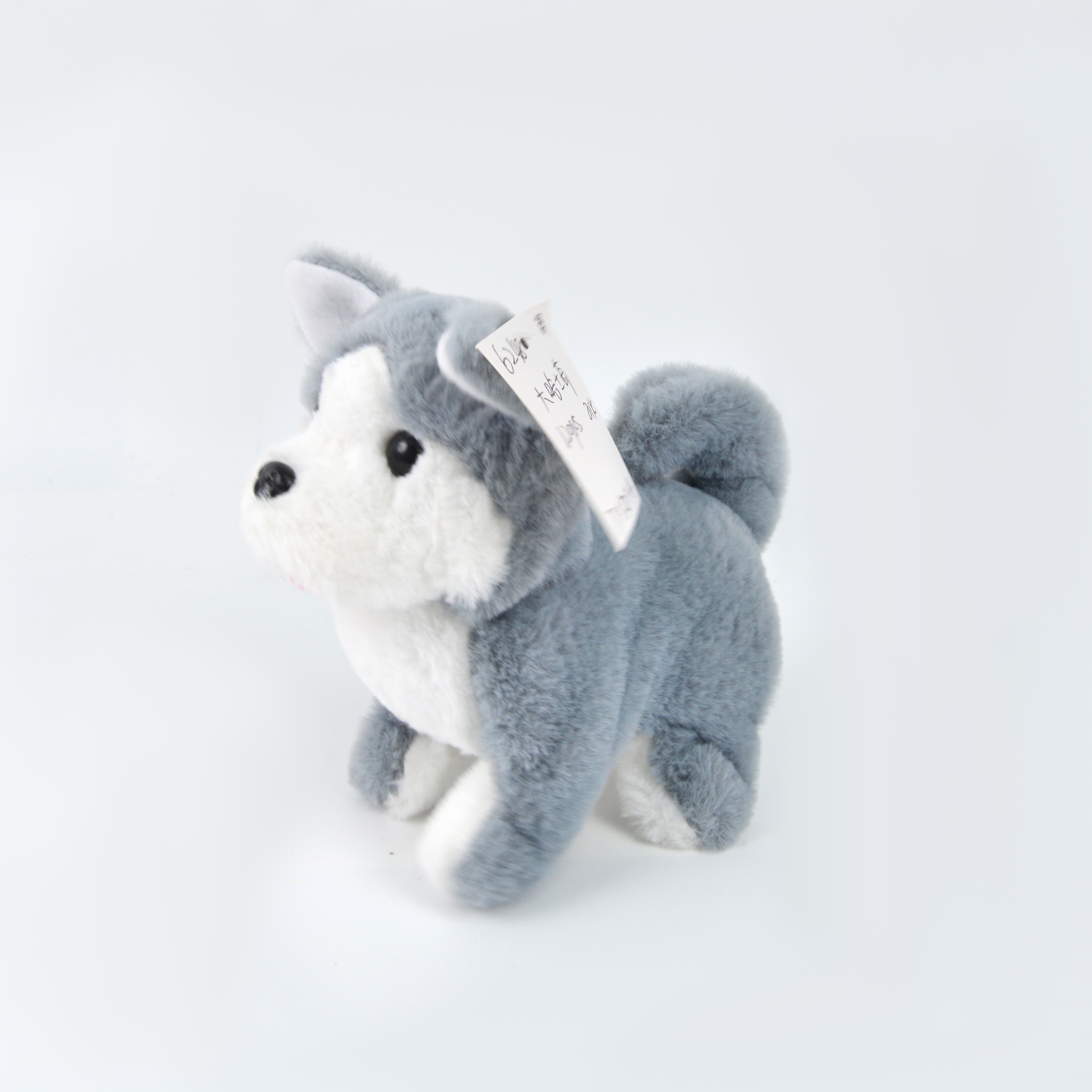 Electric plush dog toy, walking, barking and moving machine simulation plush toy, Husky dog pet children's gift details Picture