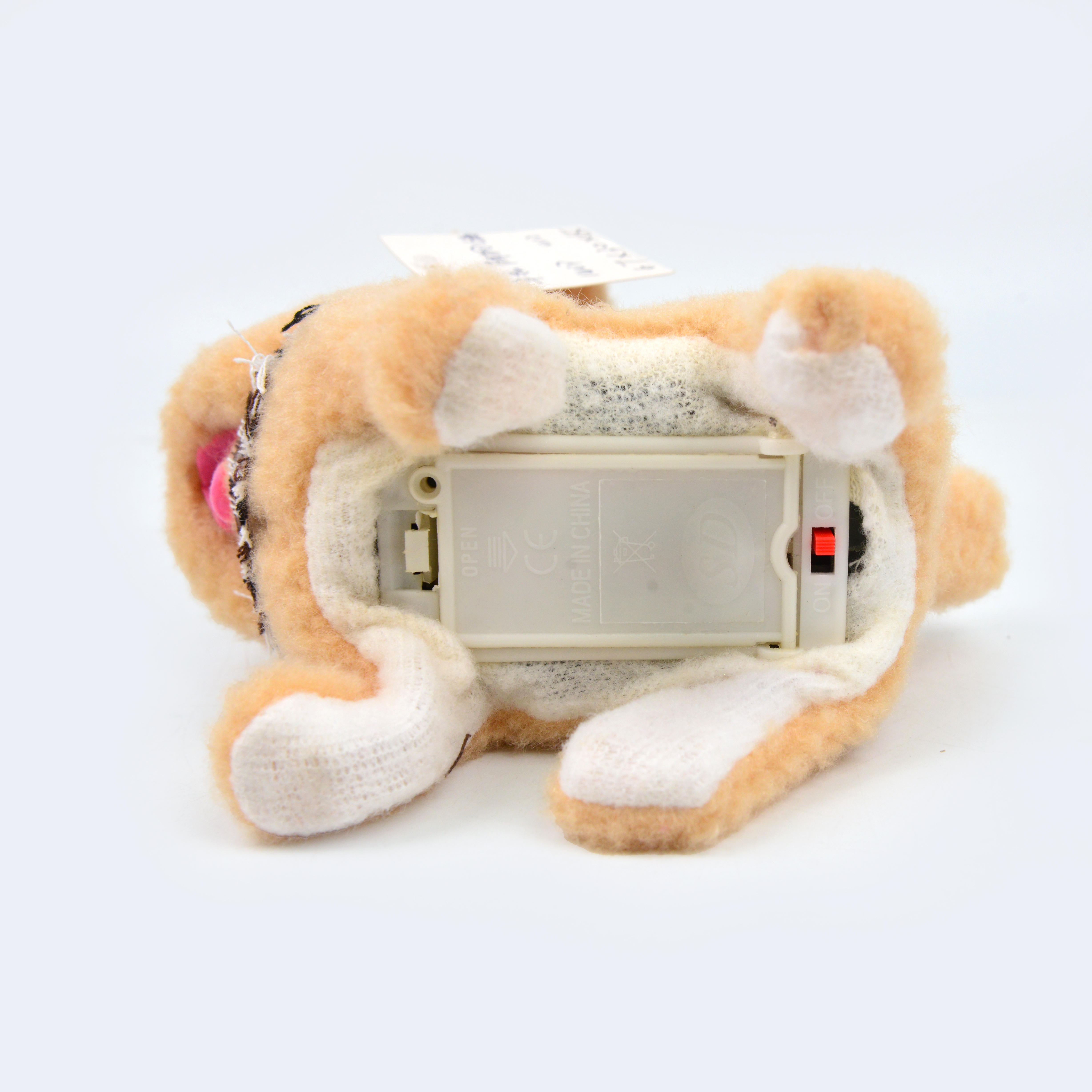 Electric plush puppy toy that can walk, bark and move, machine simulation plush toy, scarf wearing puppy pet children's gift Specification image