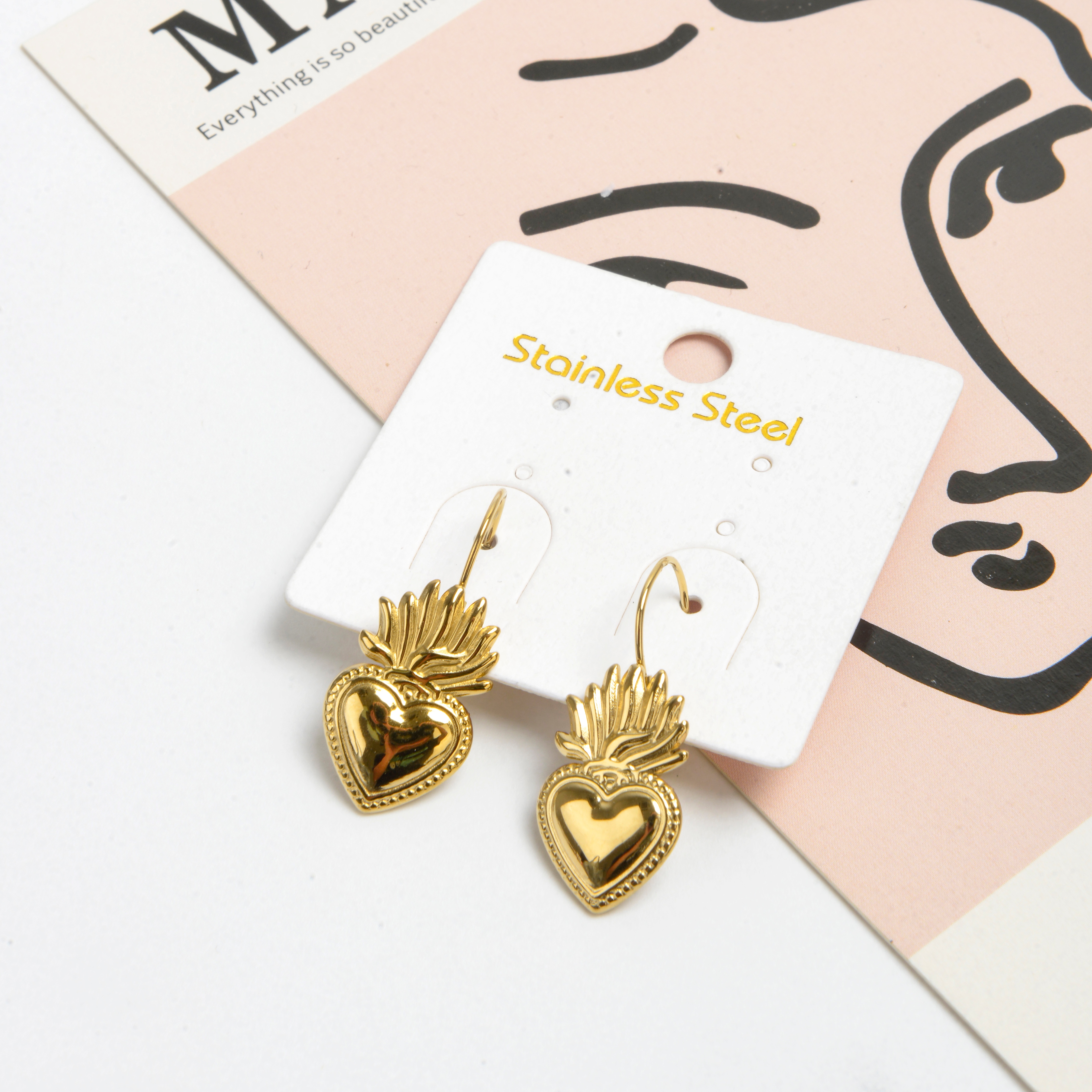 耳环/韩版简约/百搭耳环细节图