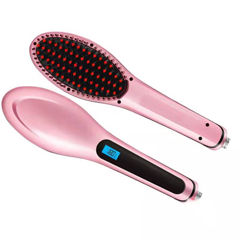 Hair straightening comb