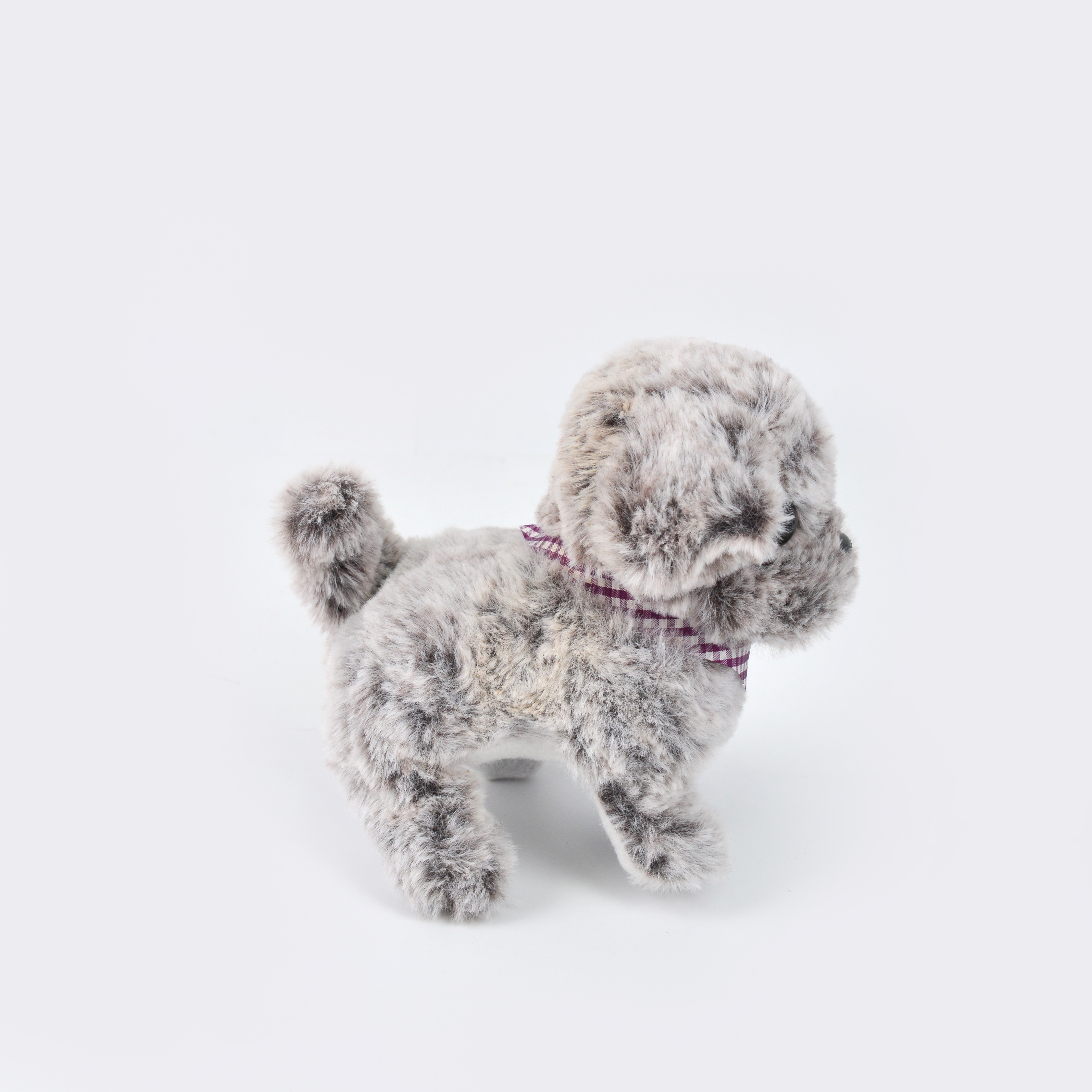 Simulated plush electric dog can walk, bark, nod, shake its head and wag its tail. Children's toy street stall wholesale manufacturer Item Picture