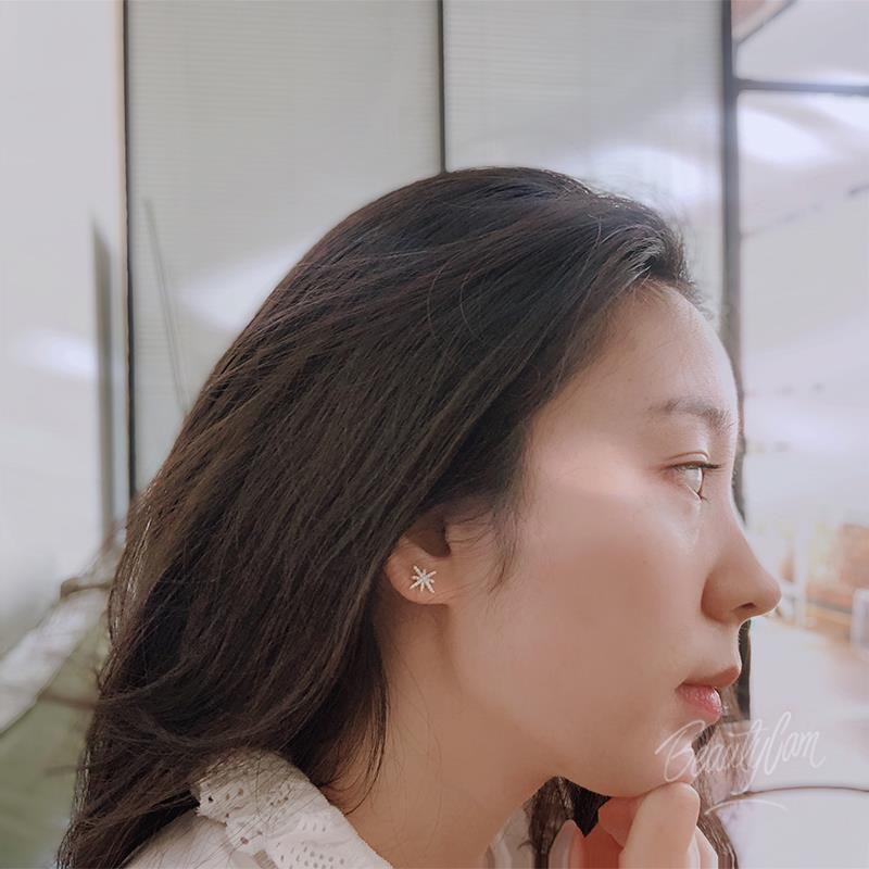 Trendy Japanese and Korean geometric tassel earrings that slim the face and exude a high-end feel, long earrings, and Korean full-diamond trendy earrings Item Picture