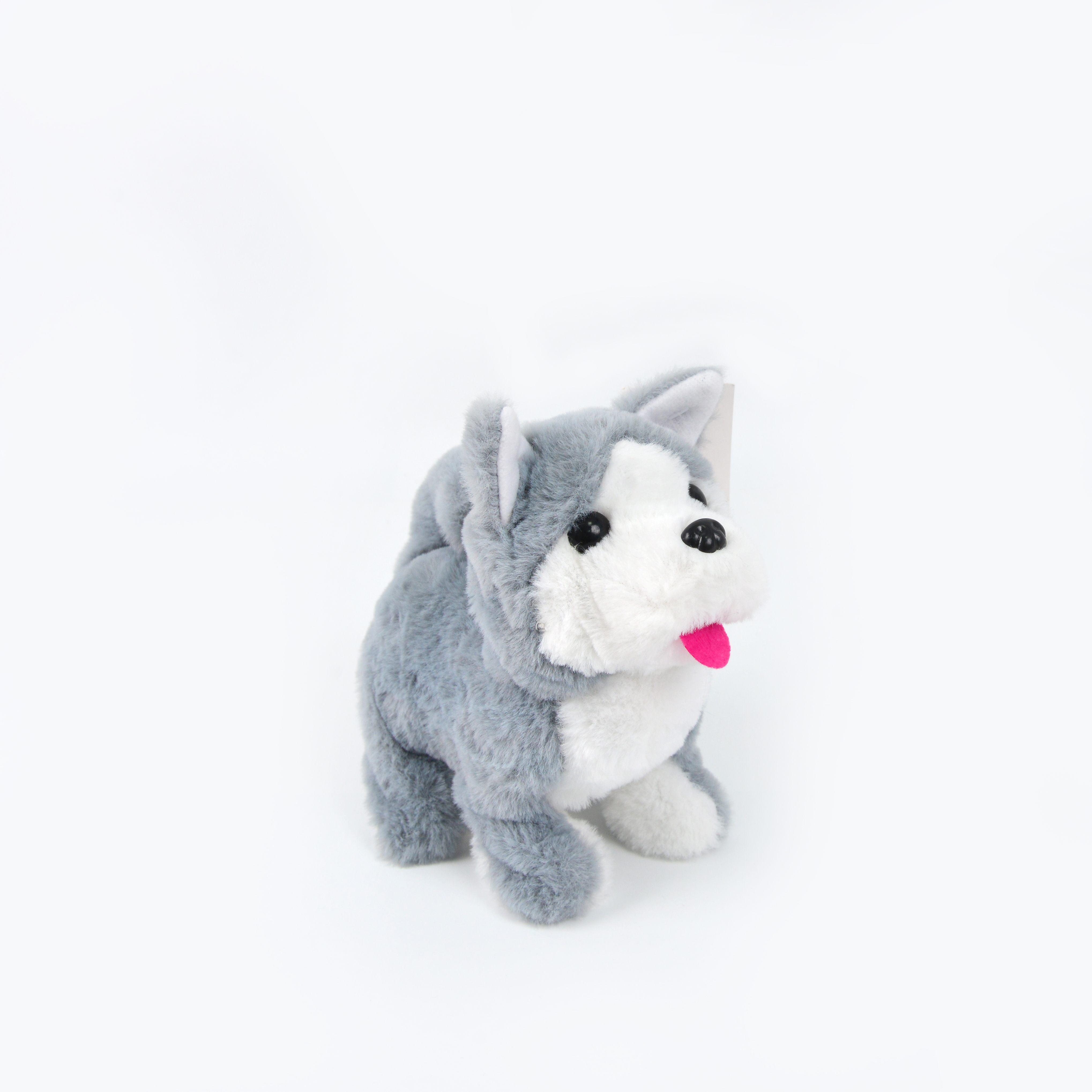 Electric plush dog toy, walking, barking and moving machine simulation plush toy, Husky dog pet children's gift Specification image