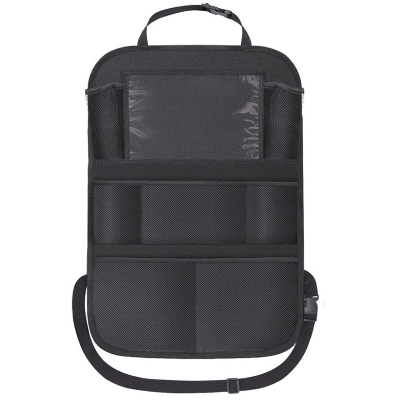 Car seat back Oxford cloth hanging bag, storage bag, seat back toy storage bag, multi-functional storage bag, car storage hanging bag QW283 Application Scenario