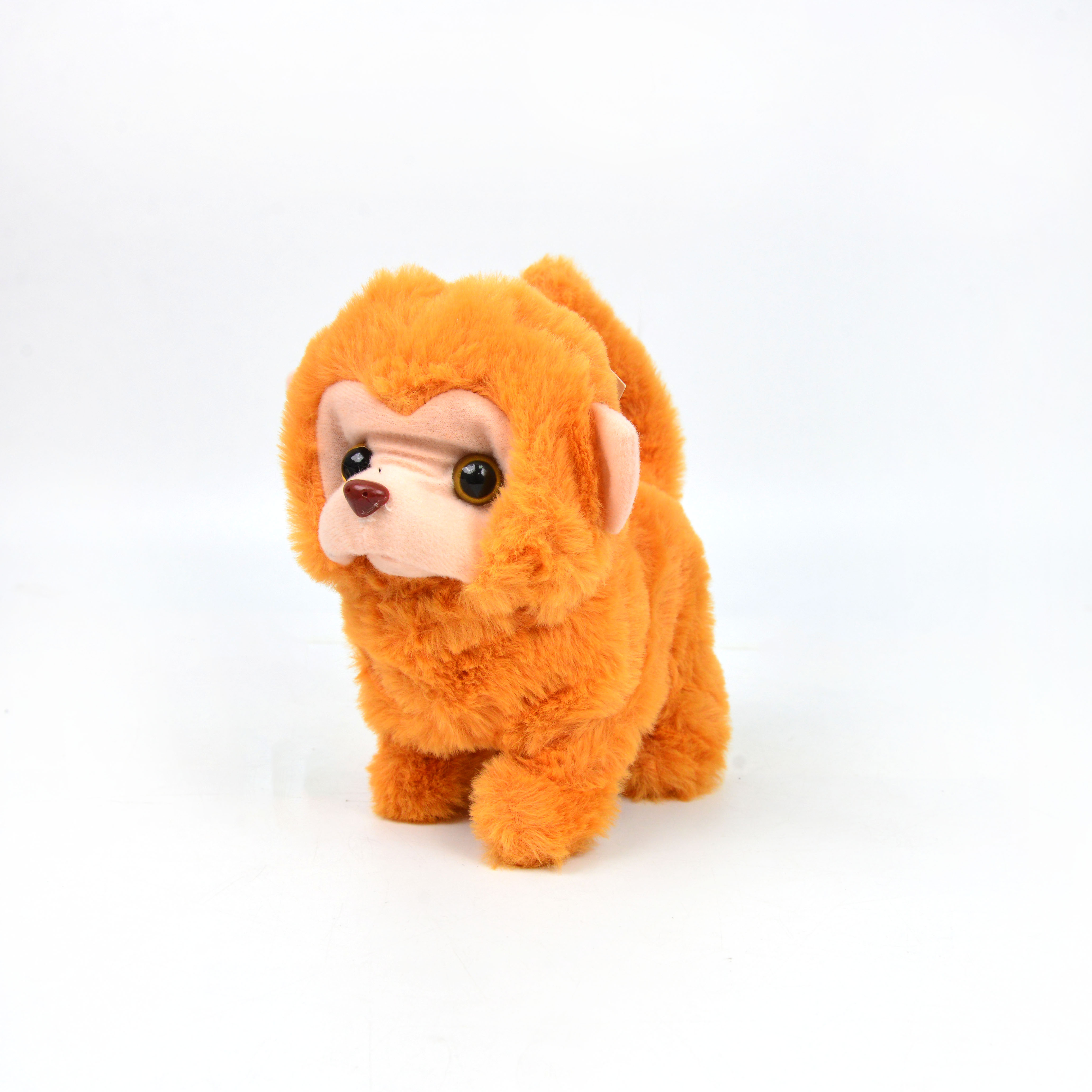 Electric plush monkey toy that can walk, cry and move, machine-simulated plush toy, little monkey pet children's gift details Picture