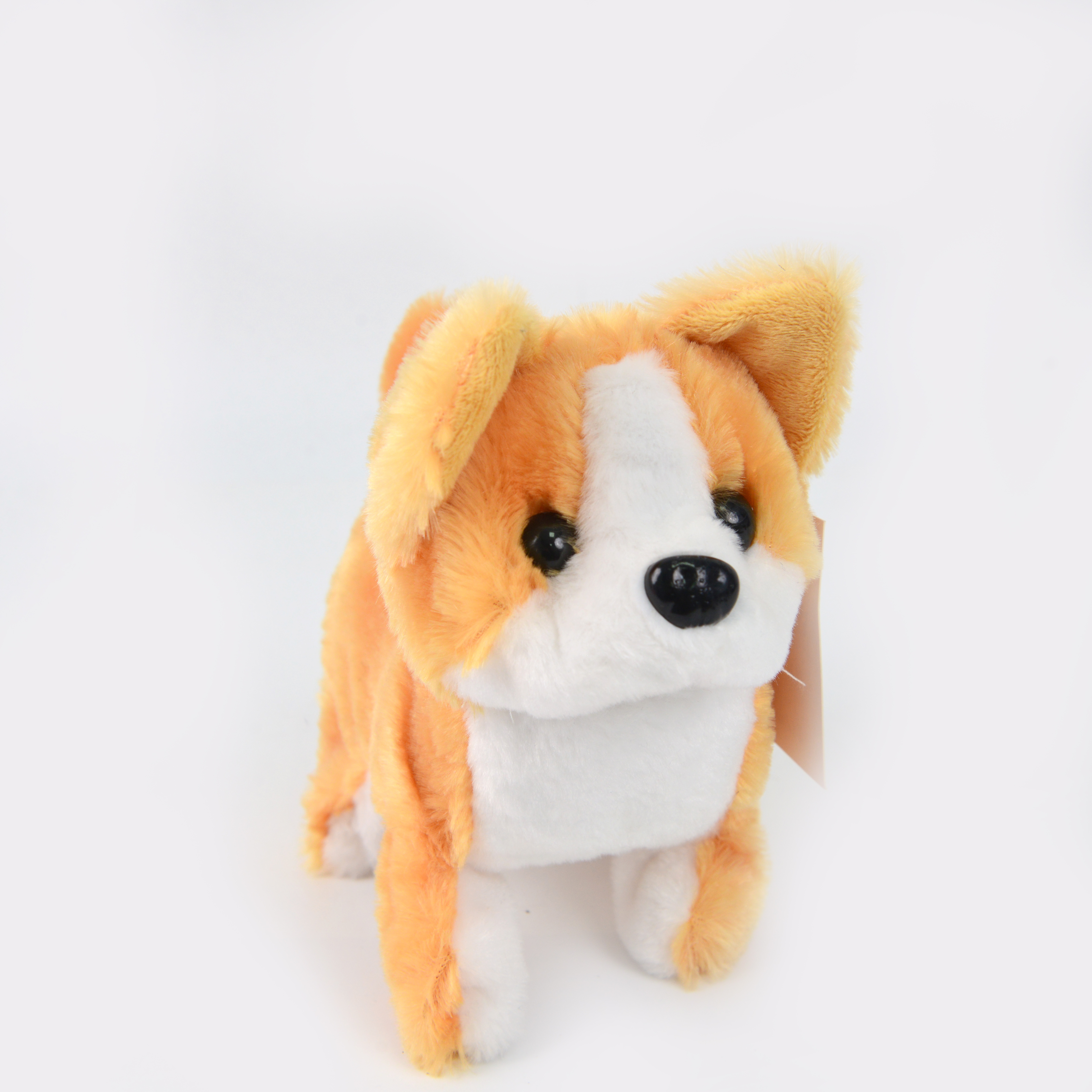 Simulated plush electric dogs can walk, bark, nod, shake their heads and wag their tails. Children's toys, street stall wholesale, electric toy manufacturer Item Picture