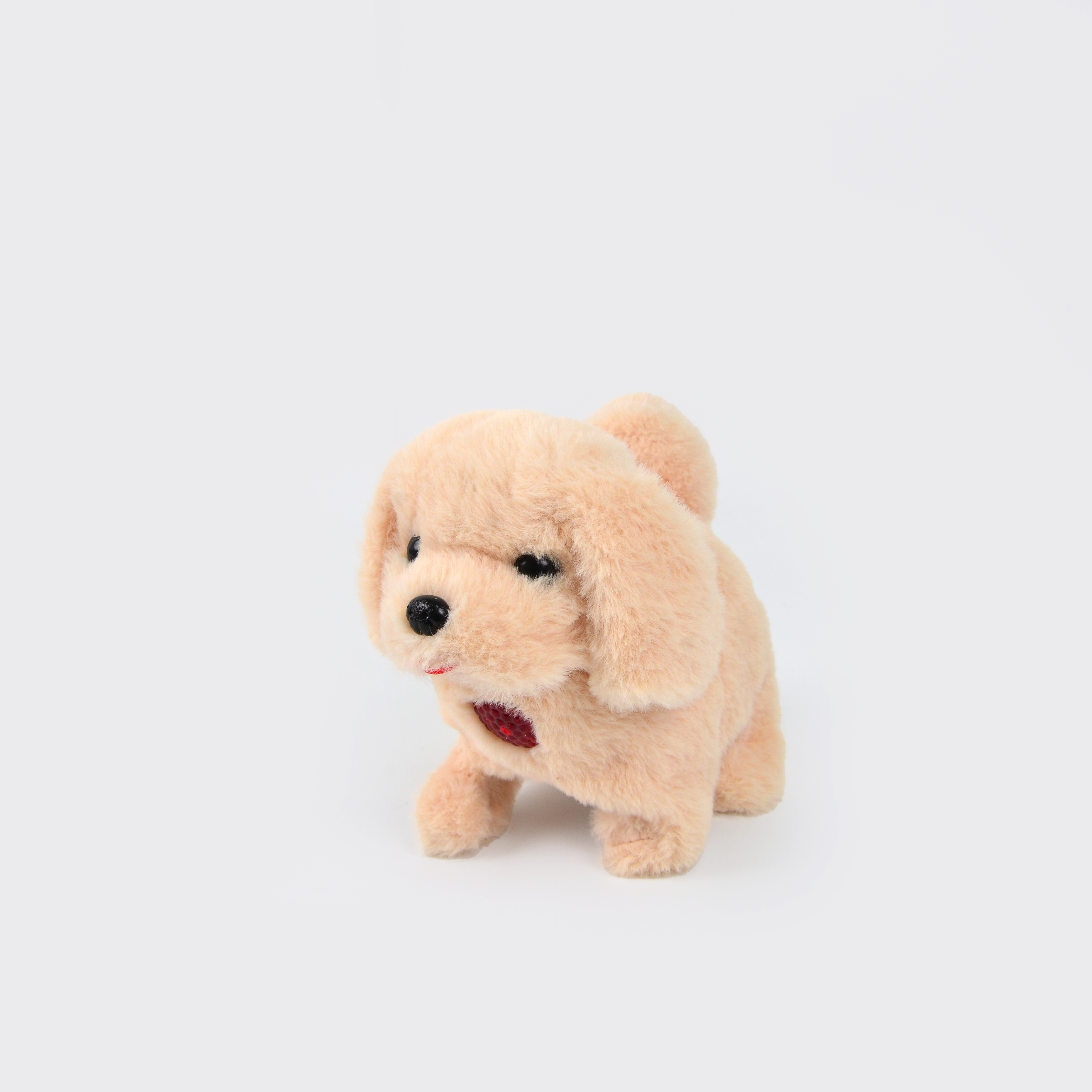 Electric toys, voice-making pet dogs, children's creative toys, can bark and walk, plush simulation dogs, wholesale in stock, factory direct sales Item Picture