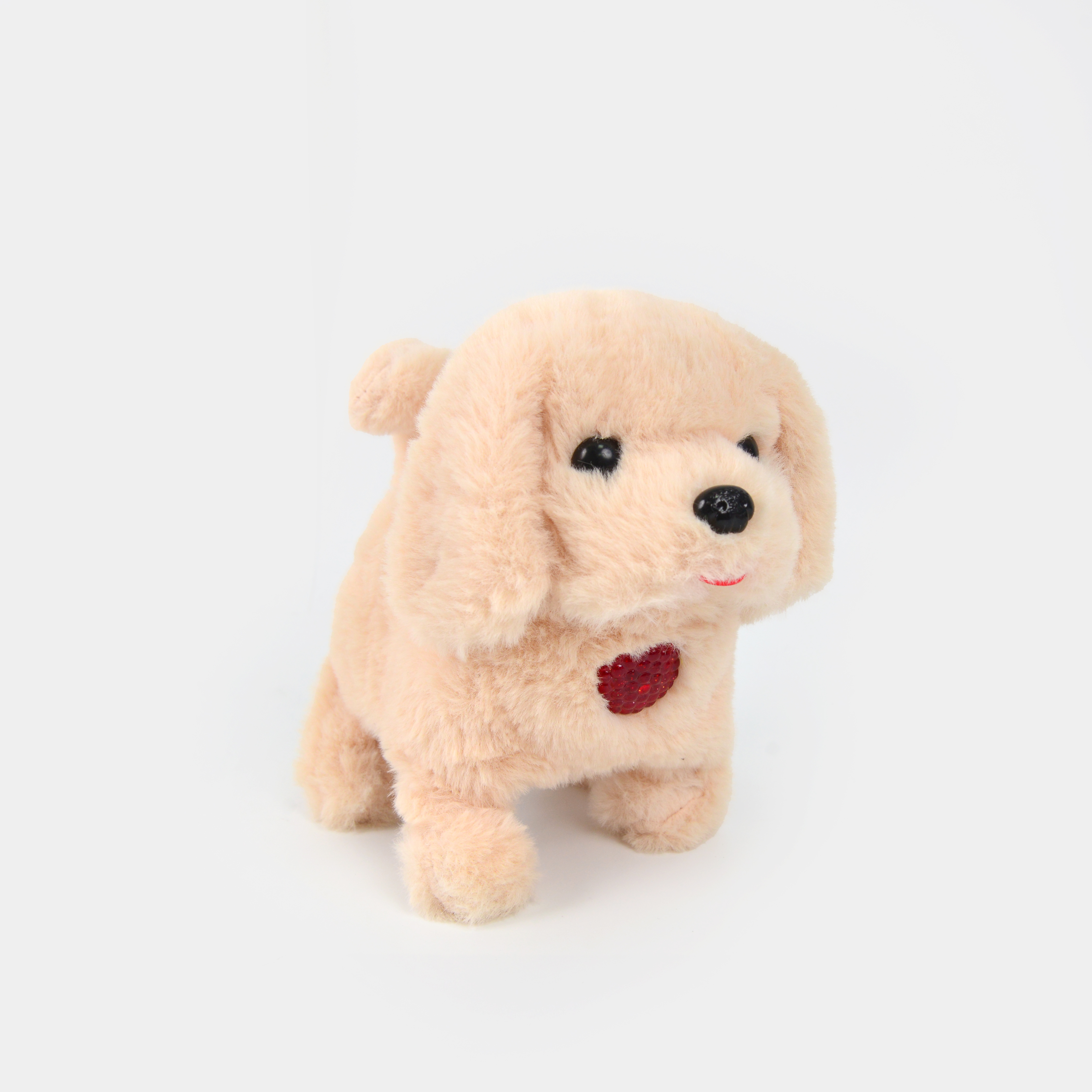 Electric toys, voice-making pet dogs, children's creative toys, can bark and walk, plush simulation dogs, wholesale in stock, factory direct sales Specification image