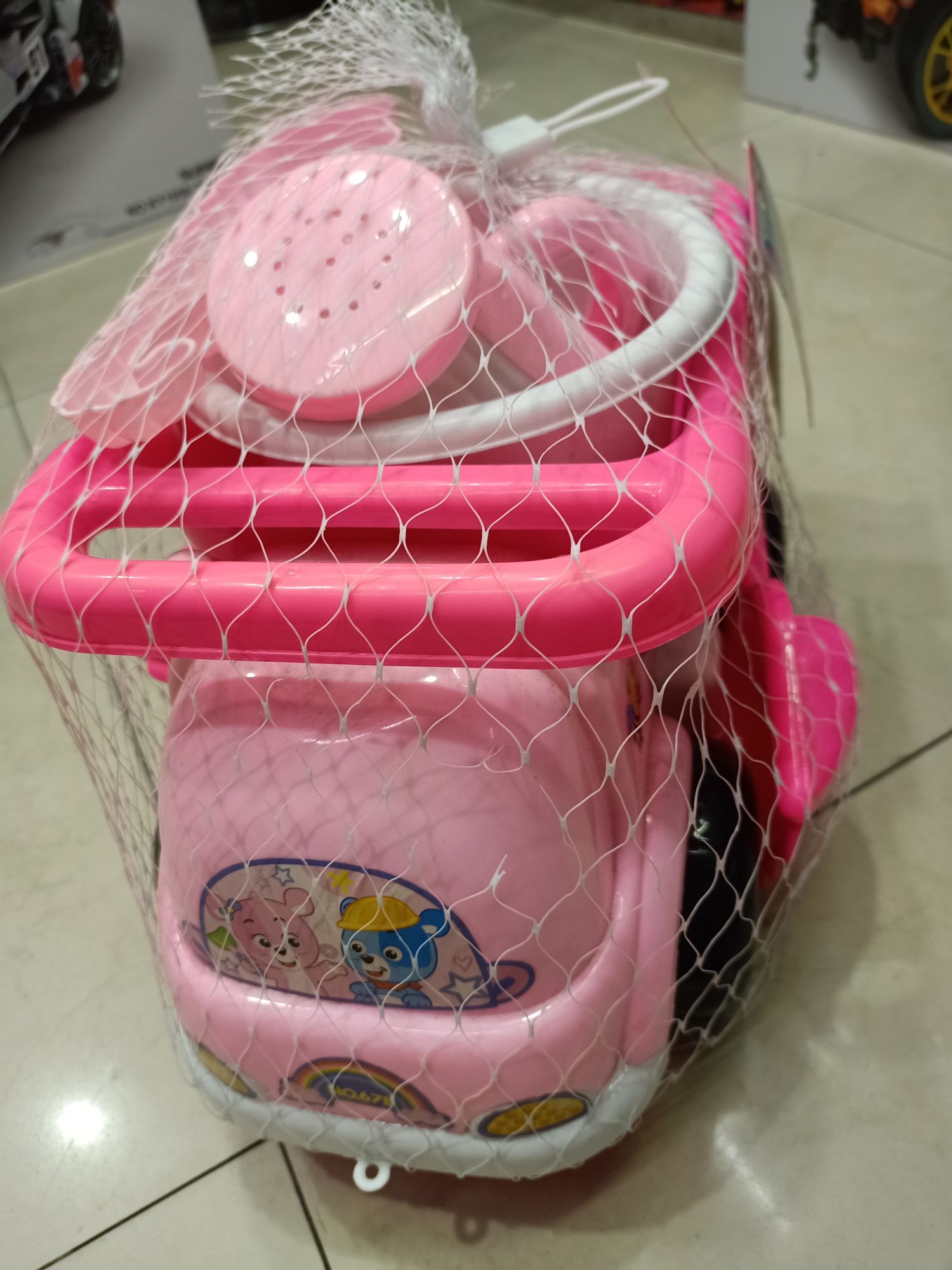 马卡沙滩车，T677儿童塑料沙滩玩具，颜色混装。