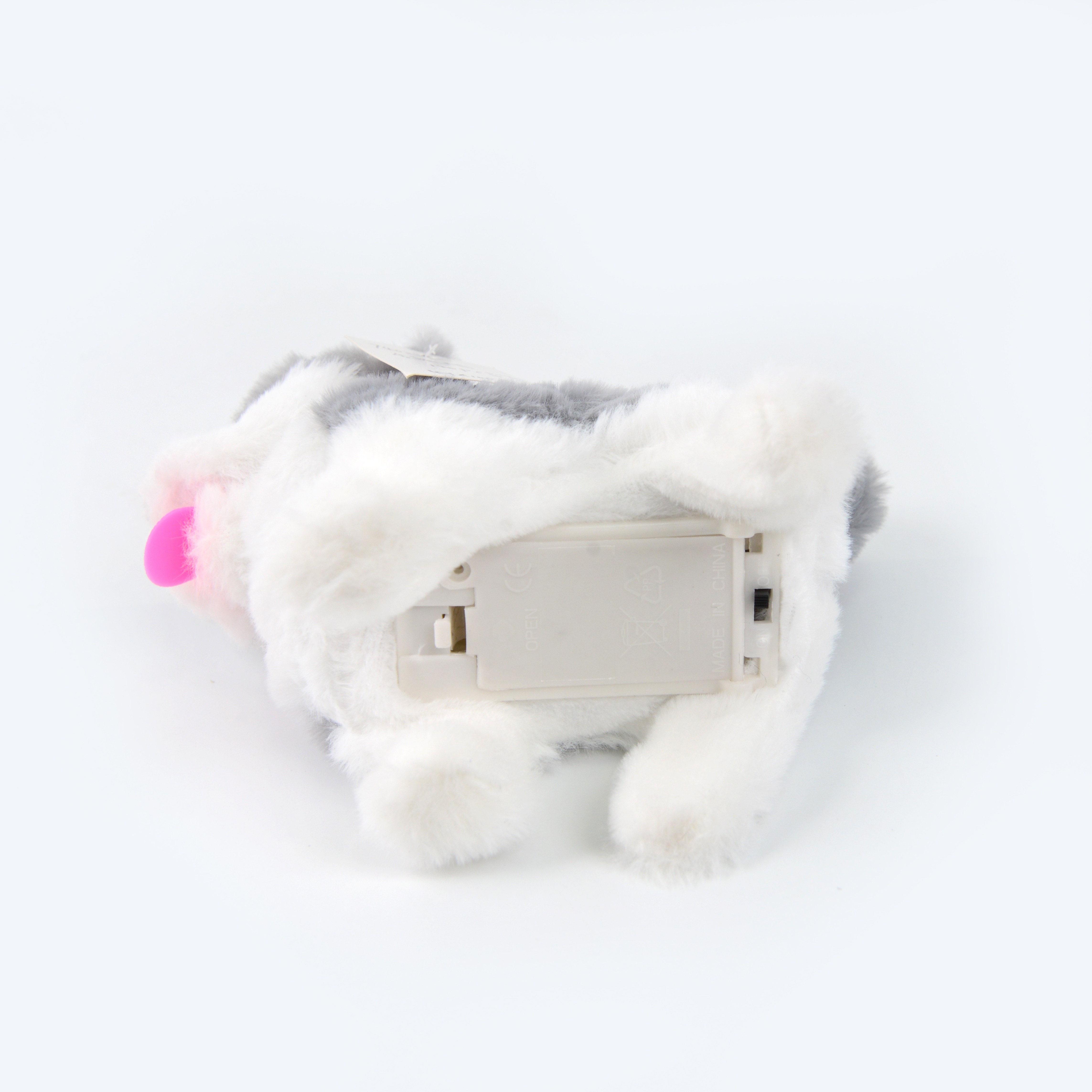 The simulated plush electric dog can walk, bark, nod, shake its head and wag its tail. It's a children's toy. Wholesale of electric huskies at street stalls Application Scenario