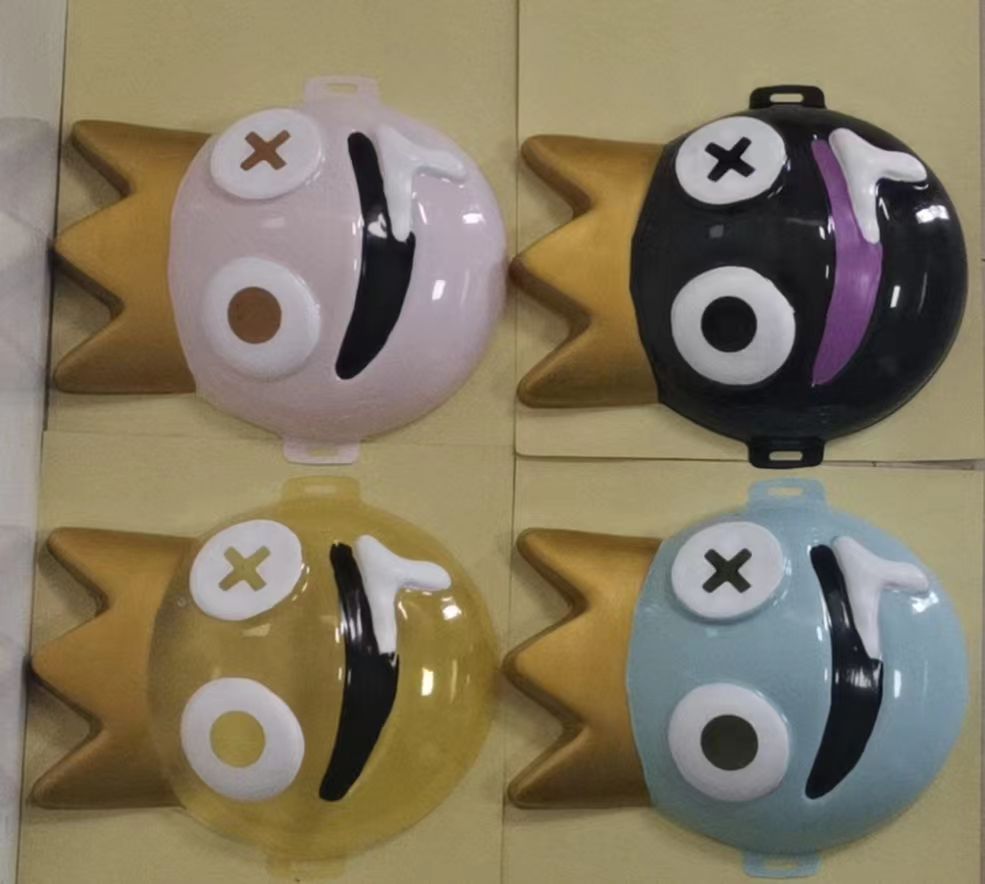 跨境热销新品彩虹朋友面具新奇玩具儿童玩具批发
