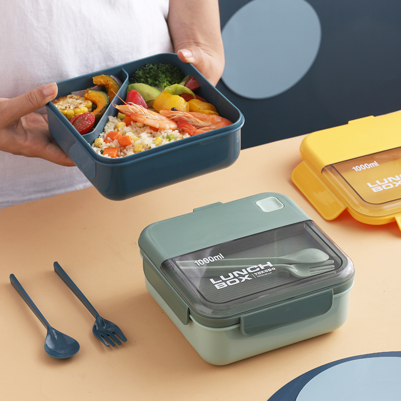 Lunchbox cuadrado dividido Application Scenario