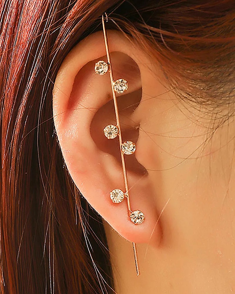 High-end geometric diamond-shaped earrings with full diamonds, 2020 new trend 925 silver needle, Korean style, simple and trendy earrings Item Picture