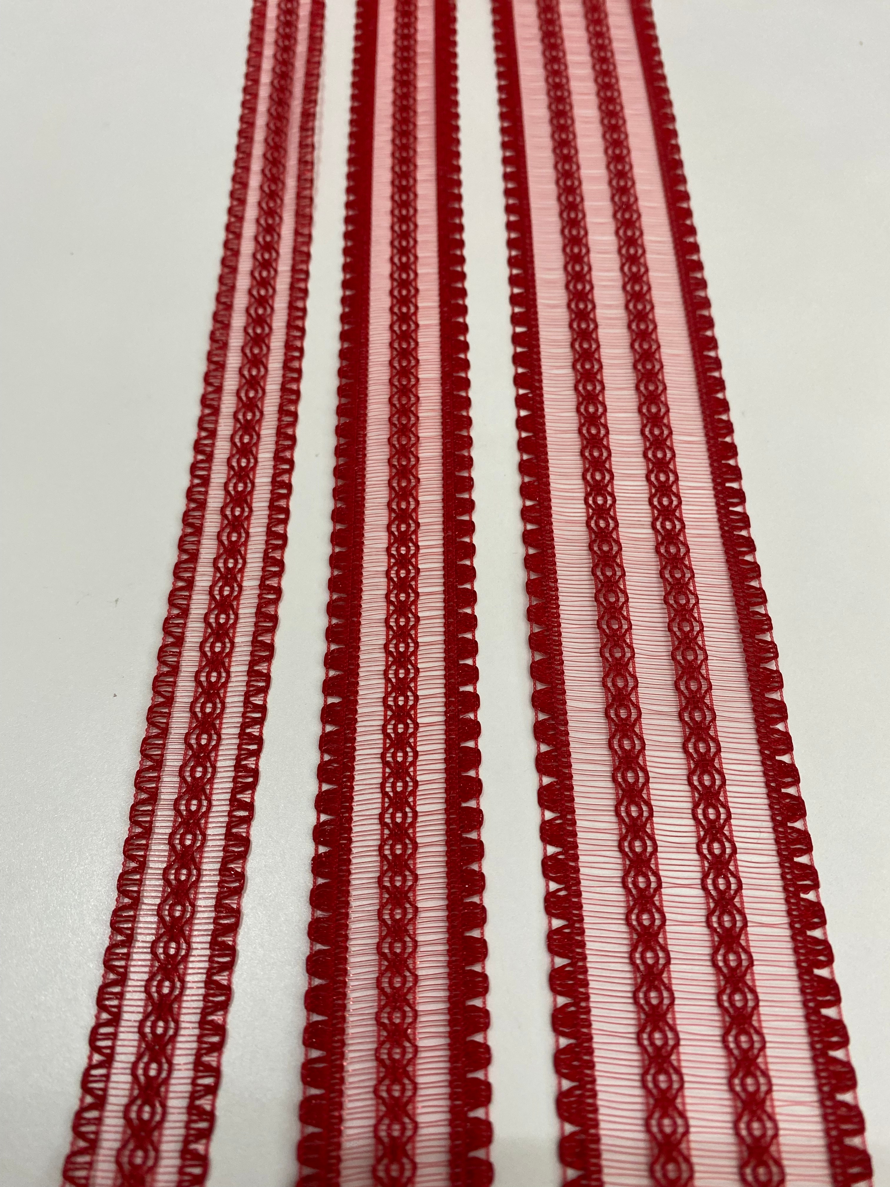 Jianjian fishline diamond-shaped mesh belt clothing accessories Creative DIY accessories Application Scenario