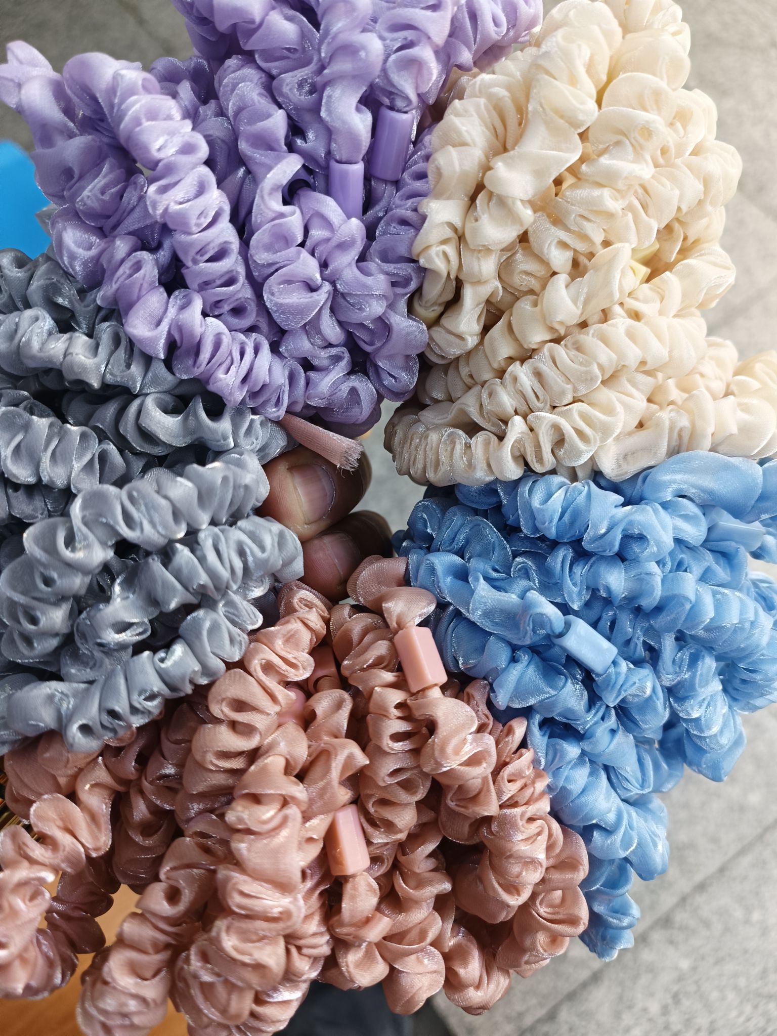 小猪肠皮筋/仿韩小肠圈细节图