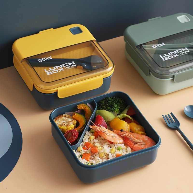 Lunchbox cuadrado dividido