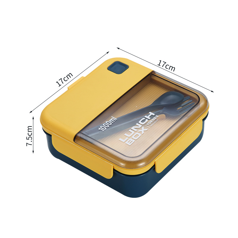 Lunchbox cuadrado dividido details Picture