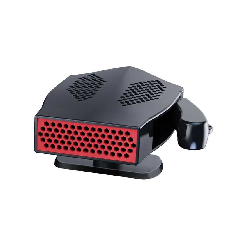 Car suction cup warm air blower, defogging, defrosting and snow-melting, car heating heater, car warm air blower, defrosting and defogging, cold and warm dual-purpose warm air blower, Qiwei Car Decoration QW289