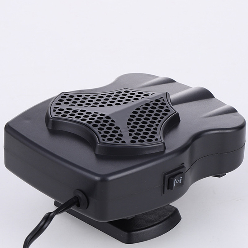 Car suction cup warm air blower, defogging, defrosting and snow-melting, car heating heater, car warm air blower, defrosting and defogging, cold and warm dual-purpose warm air blower, Qiwei Car Decoration QW291 details Picture