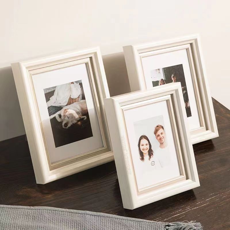 美式相框摆台精致6寸7寸8相框摆件儿童宝宝相册定制洗照片做成框图