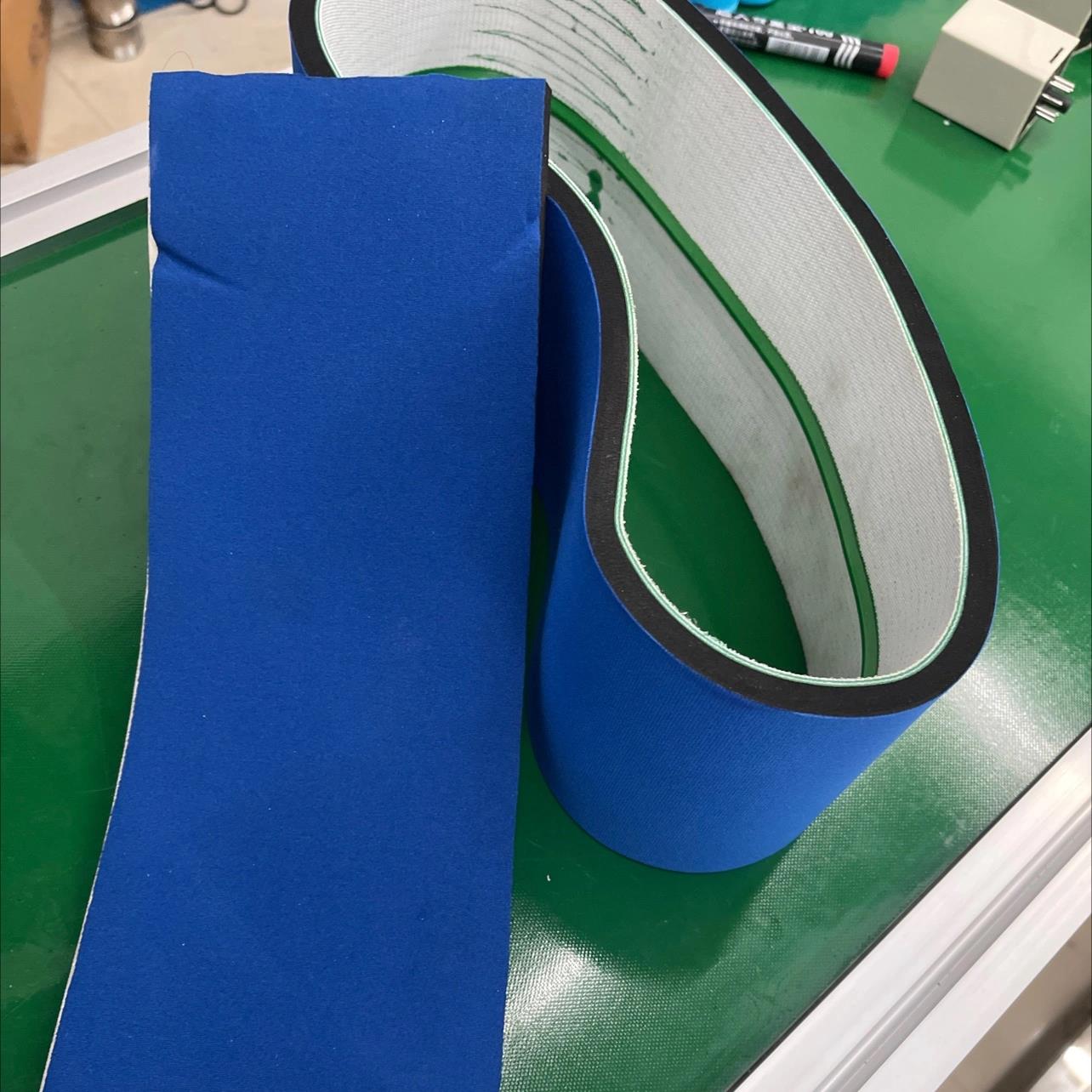 Labeling machine round bottle roll label blue belt /1 set of Guangxin Packaging Machinery Equipment physical old store, good quality and favorable price Item Picture