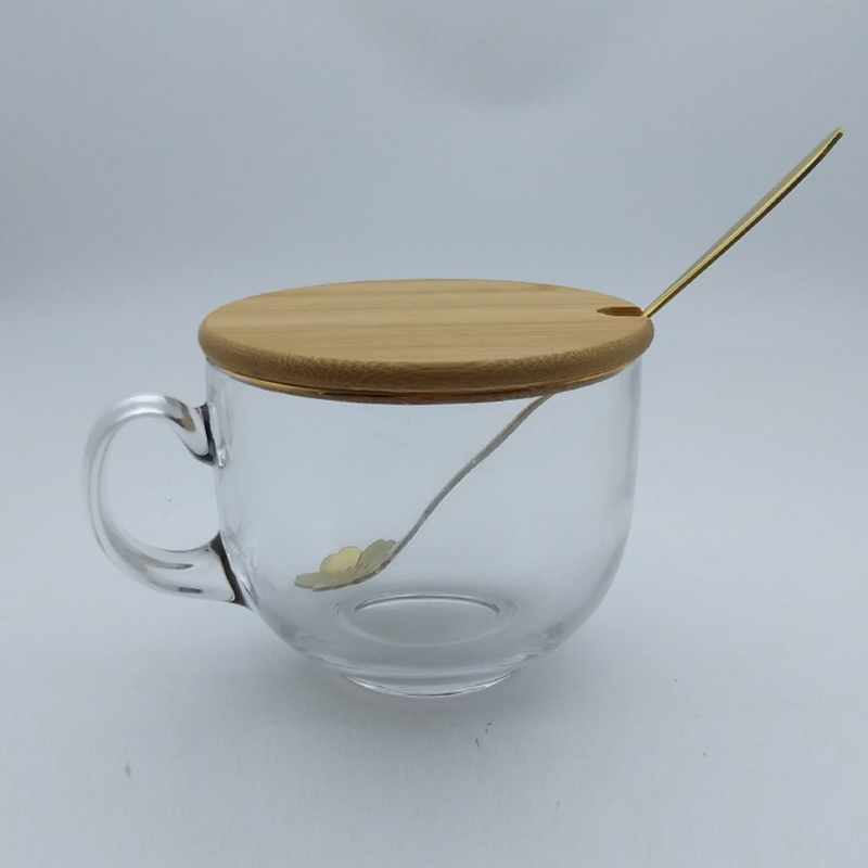 九翔玻璃金边杯日式金边牛奶杯玻璃燕麦杯早餐杯燕麦家用透明茶水杯咖啡杯详情图5