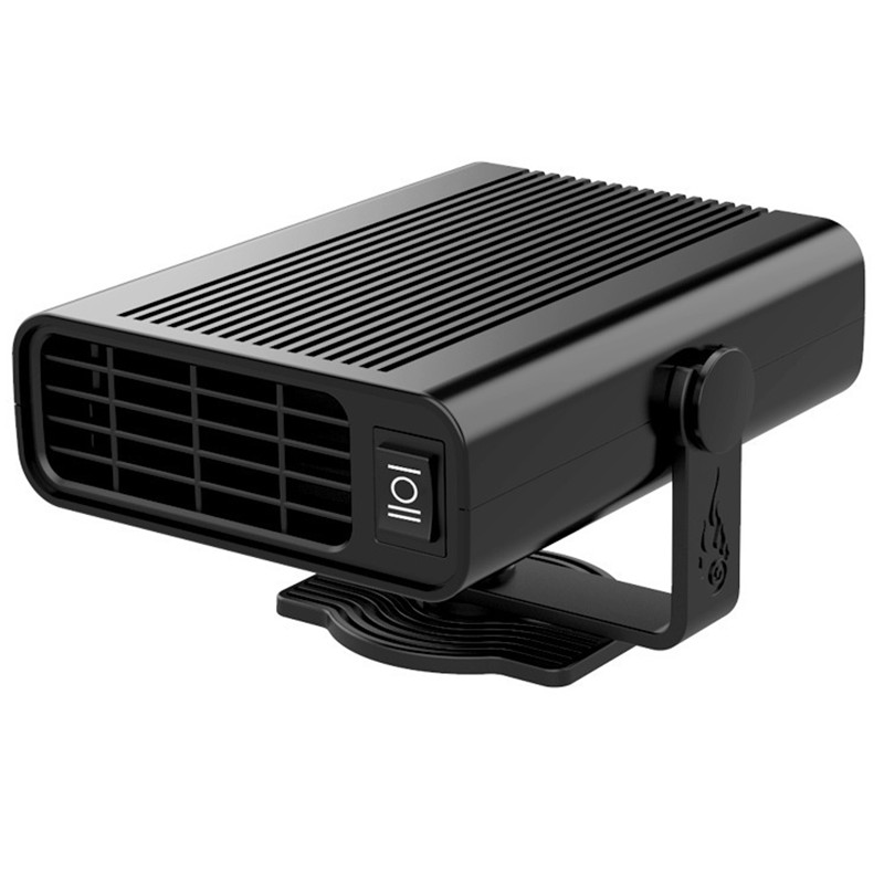 Car suction cup warm air blower, defogging, defrosting and snow-melting, car heating heater, car warm air blower, defrosting and defogging, cold and warm dual-purpose warm air blower, Qiwei Car Decoration QW292 Item Picture
