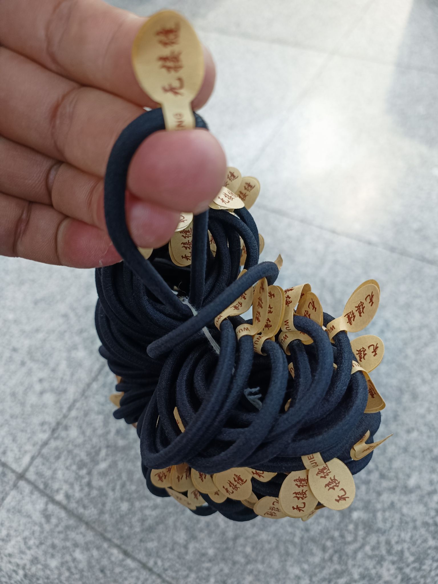 发圈实物图
